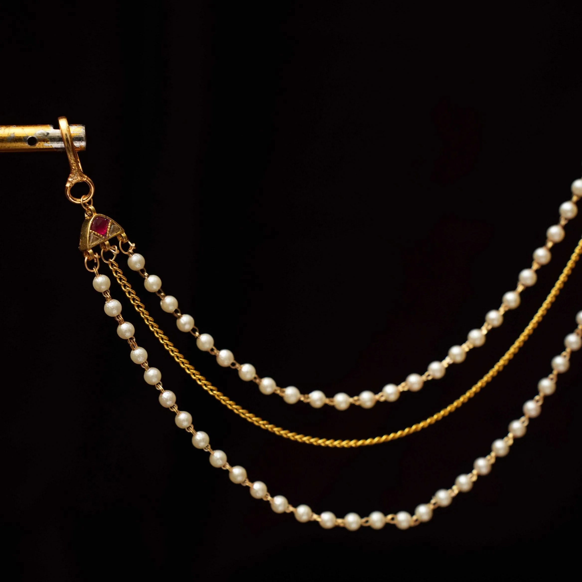 Tarini Polki Ear Chain