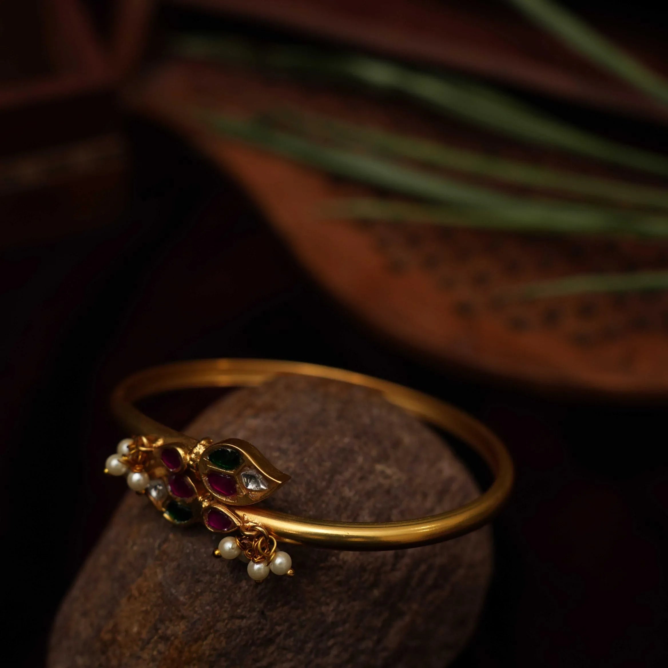 Tarla Antique Bangle - Rimli Boutique