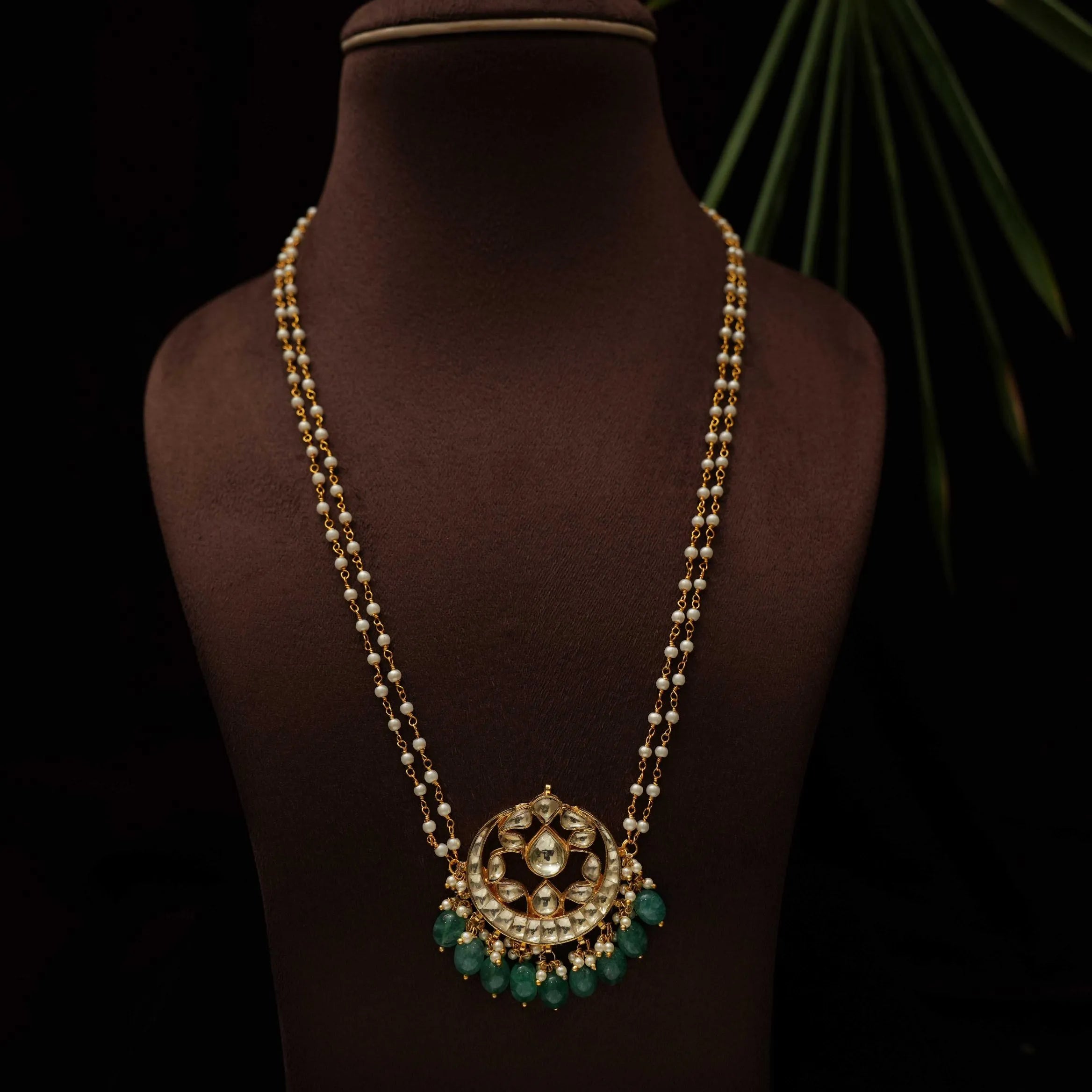 Taru Pearl Polki Necklace