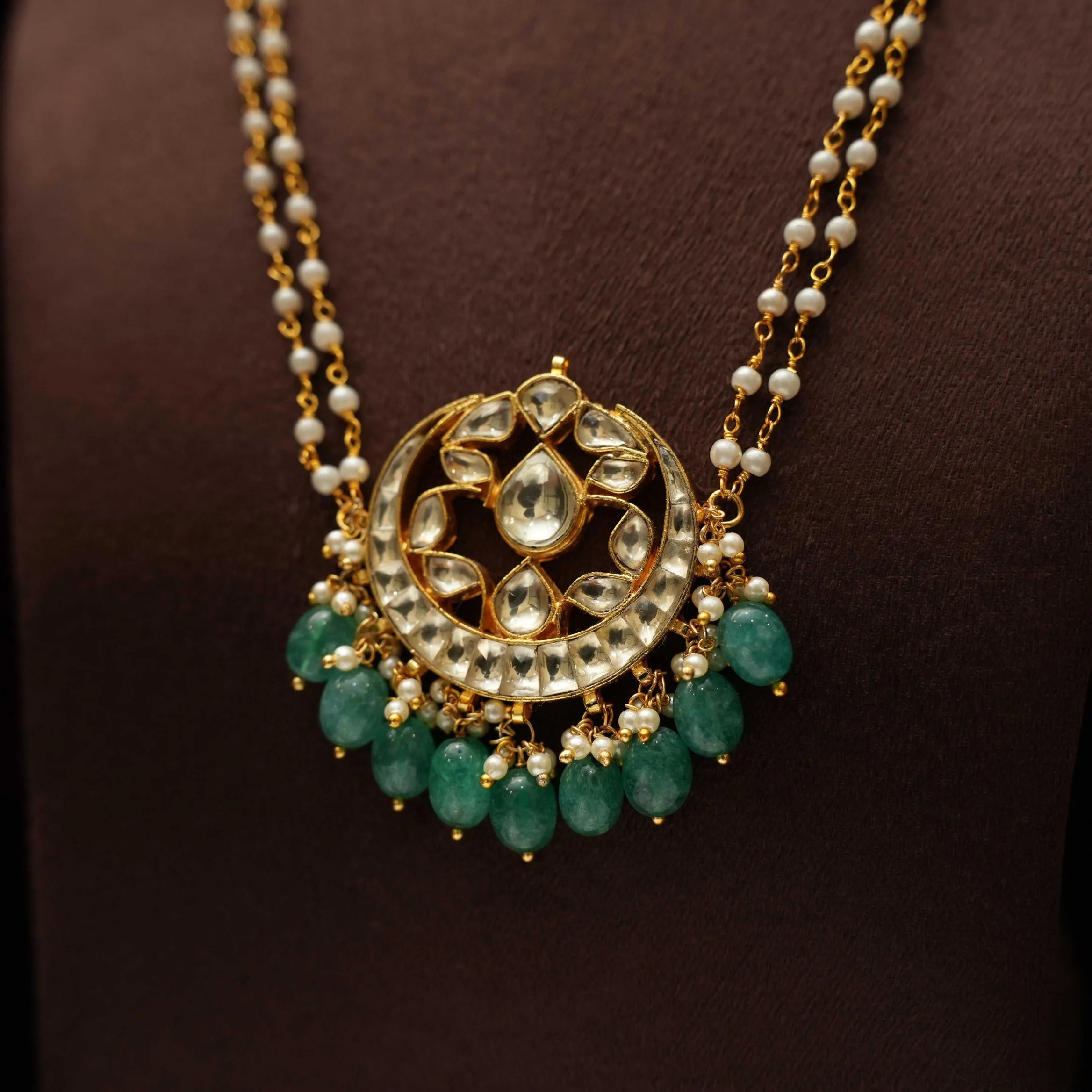 Taru Pearl Polki Necklace