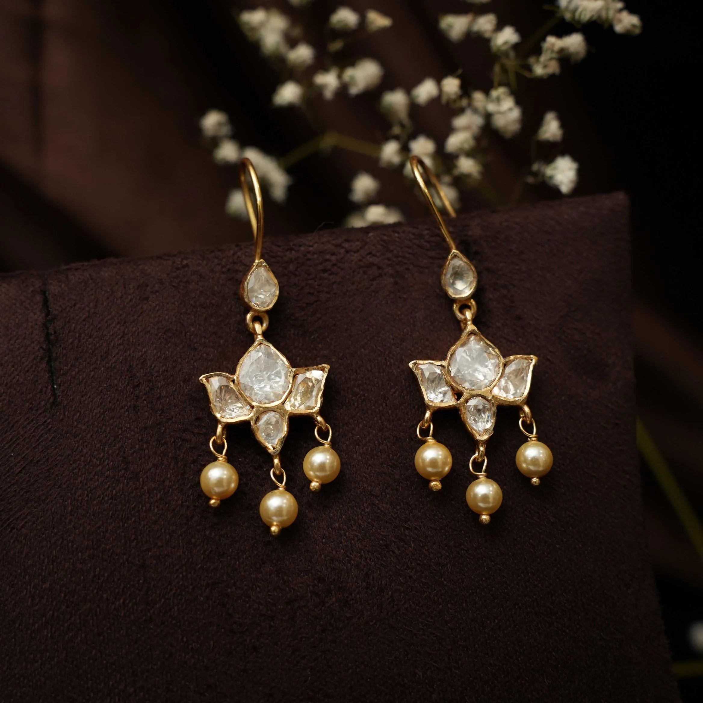 Tashi Silver Hoop Earrings