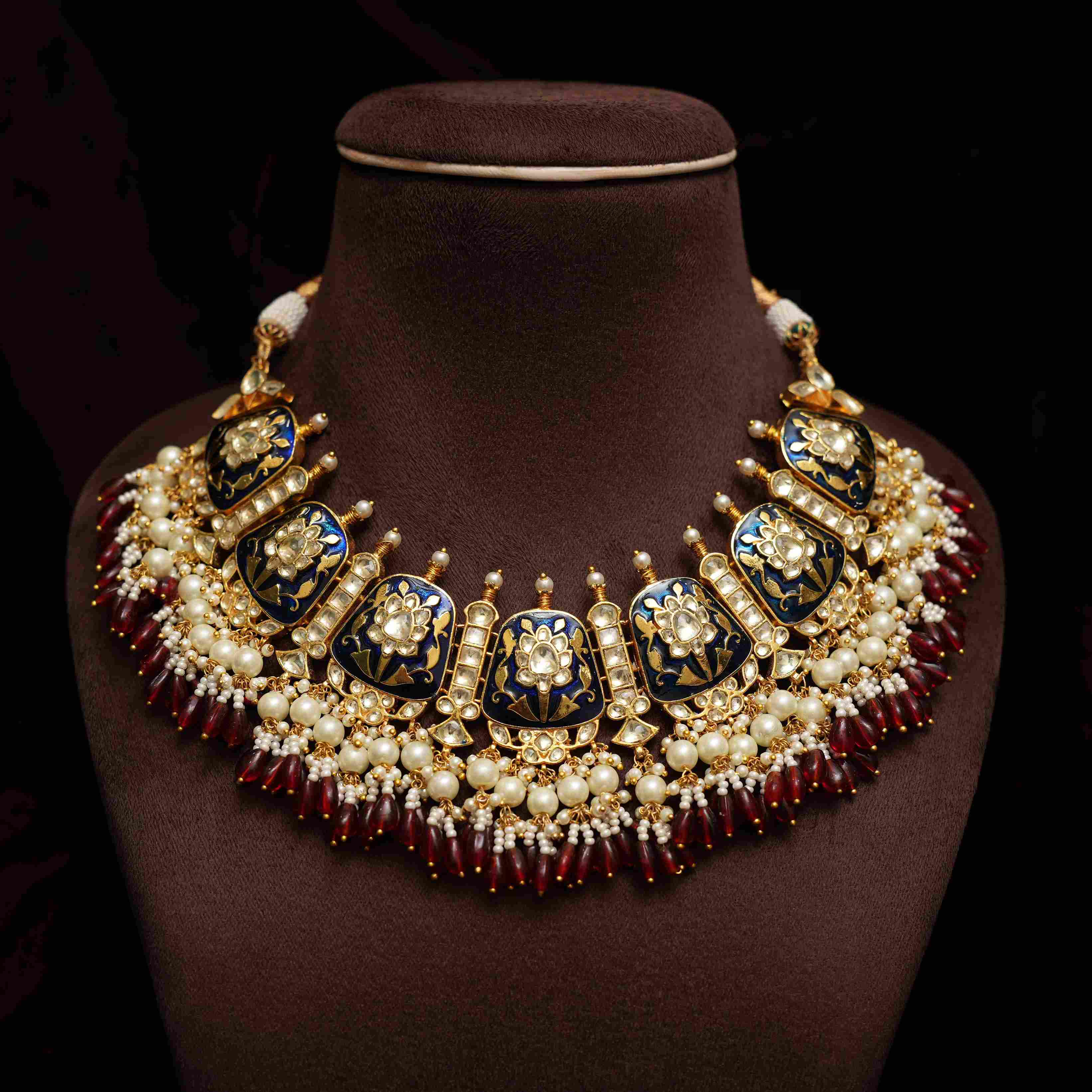 Taswika Meenakari Necklace