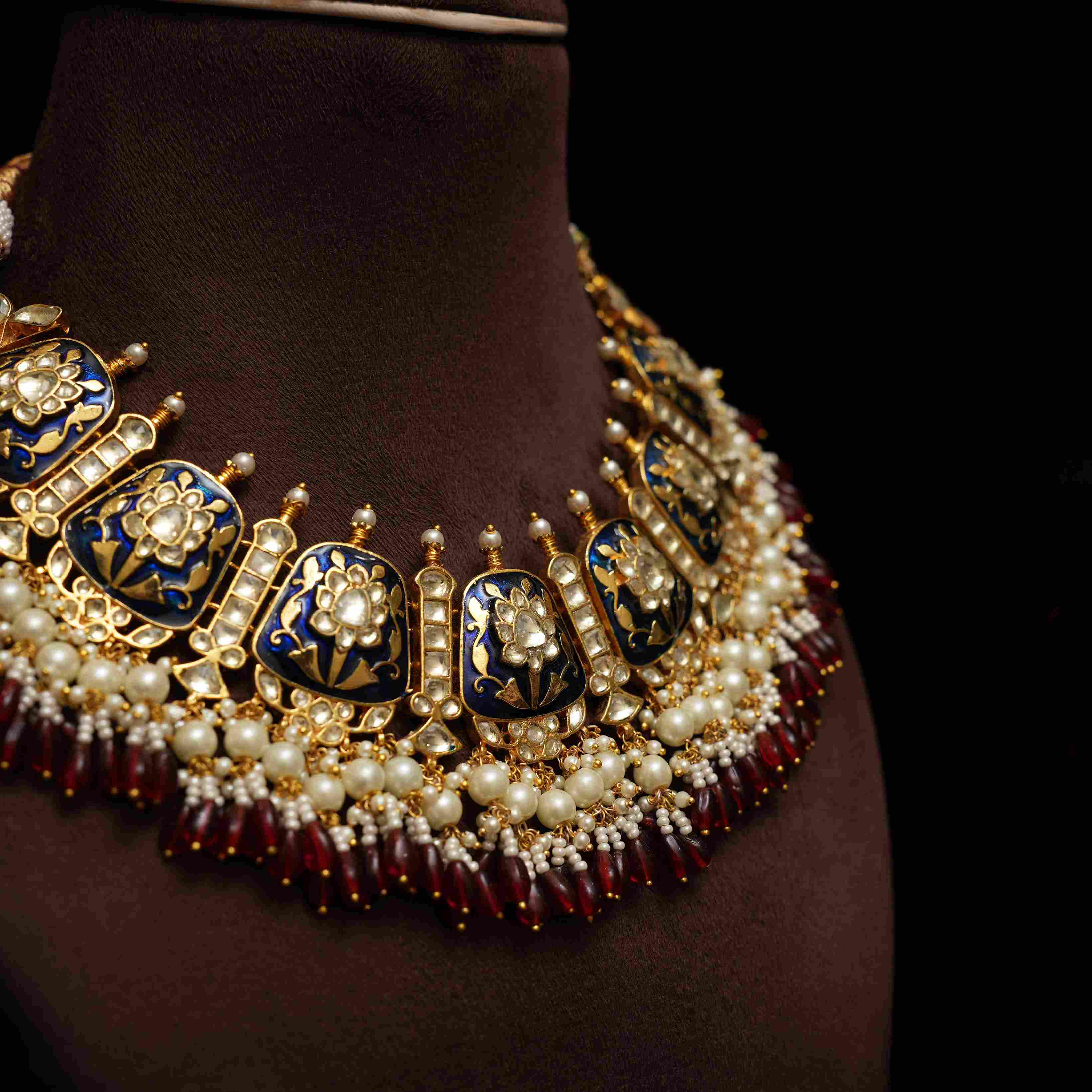 Taswika Meenakari Necklace