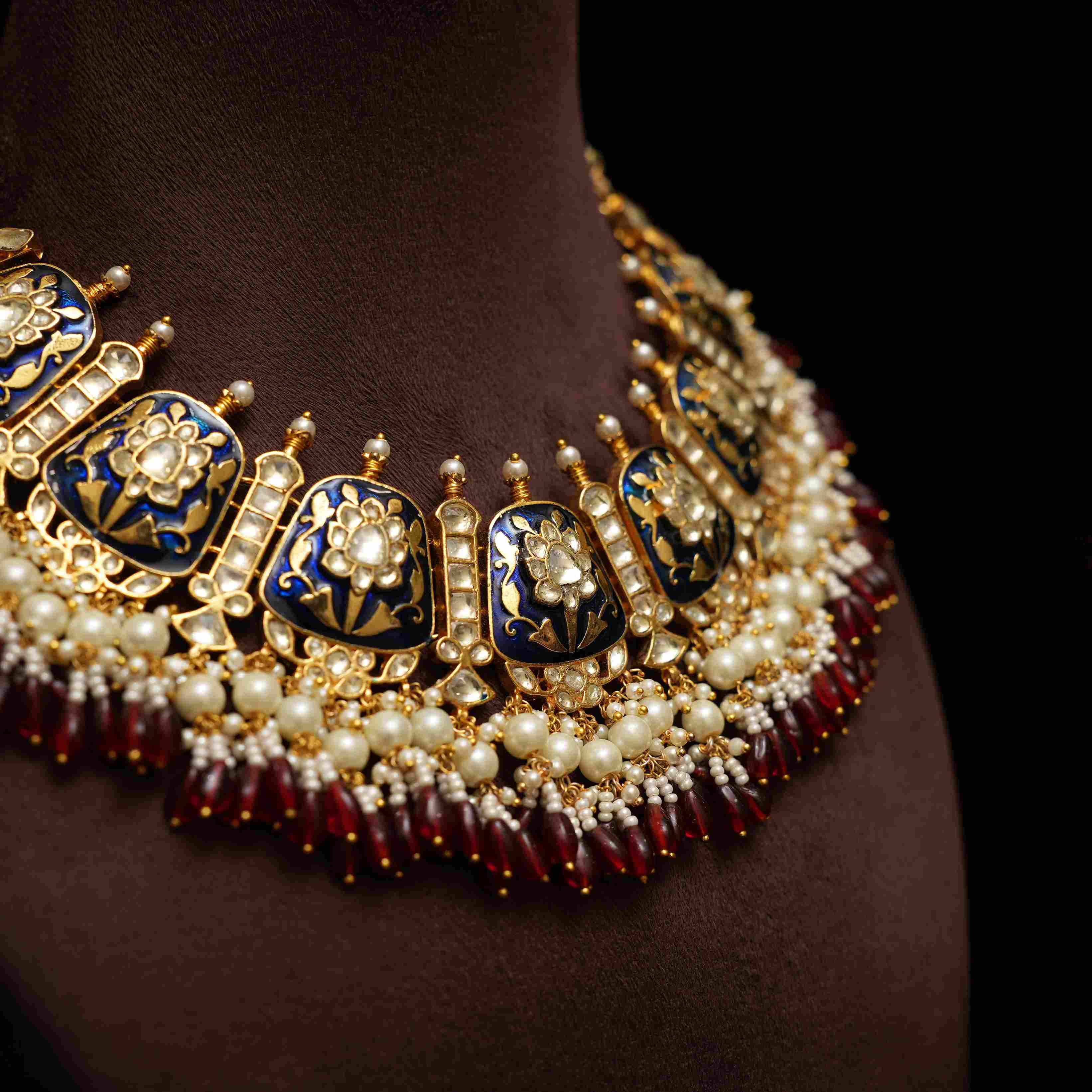 Taswika Meenakari Necklace