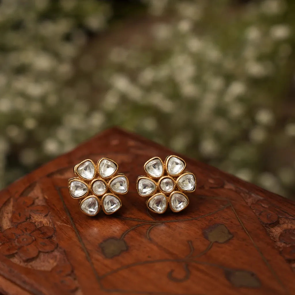 Tavin Polki Ear Stud