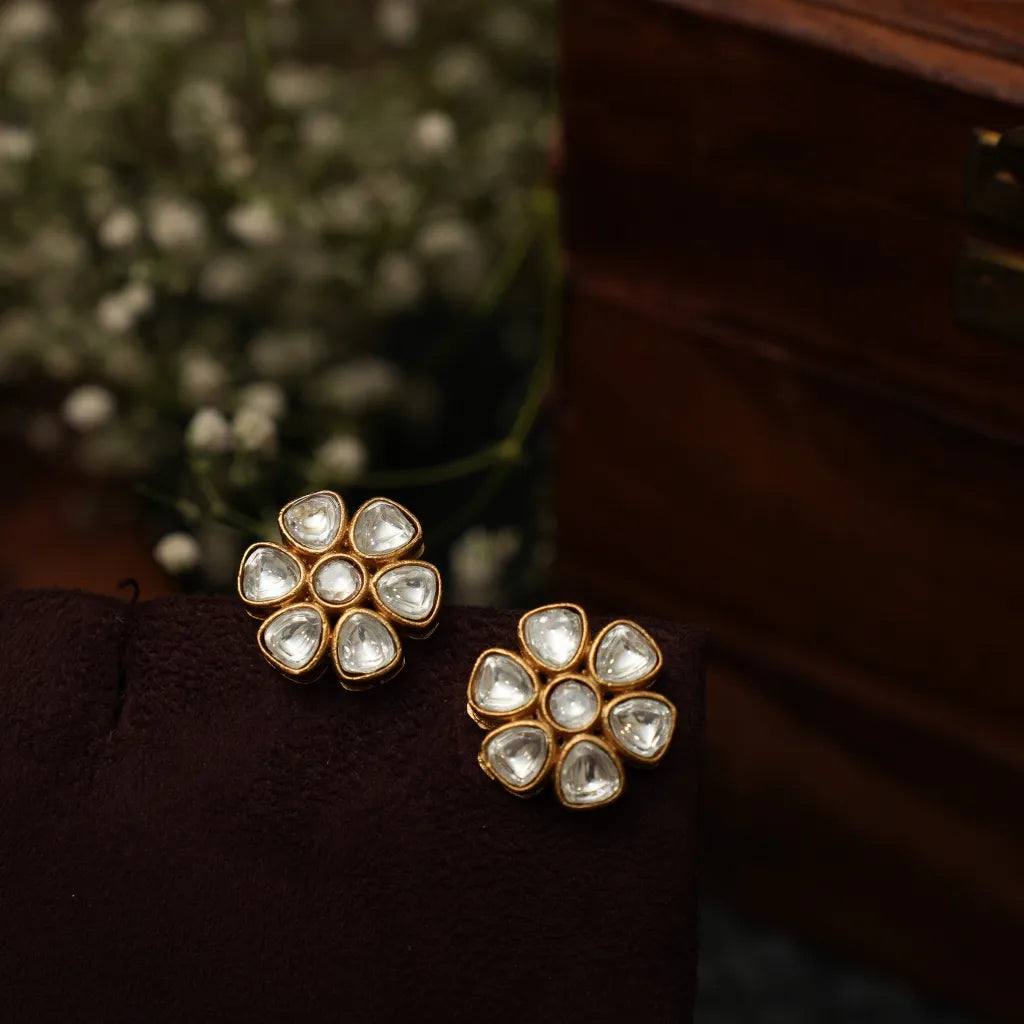 Tavin Polki Ear Stud