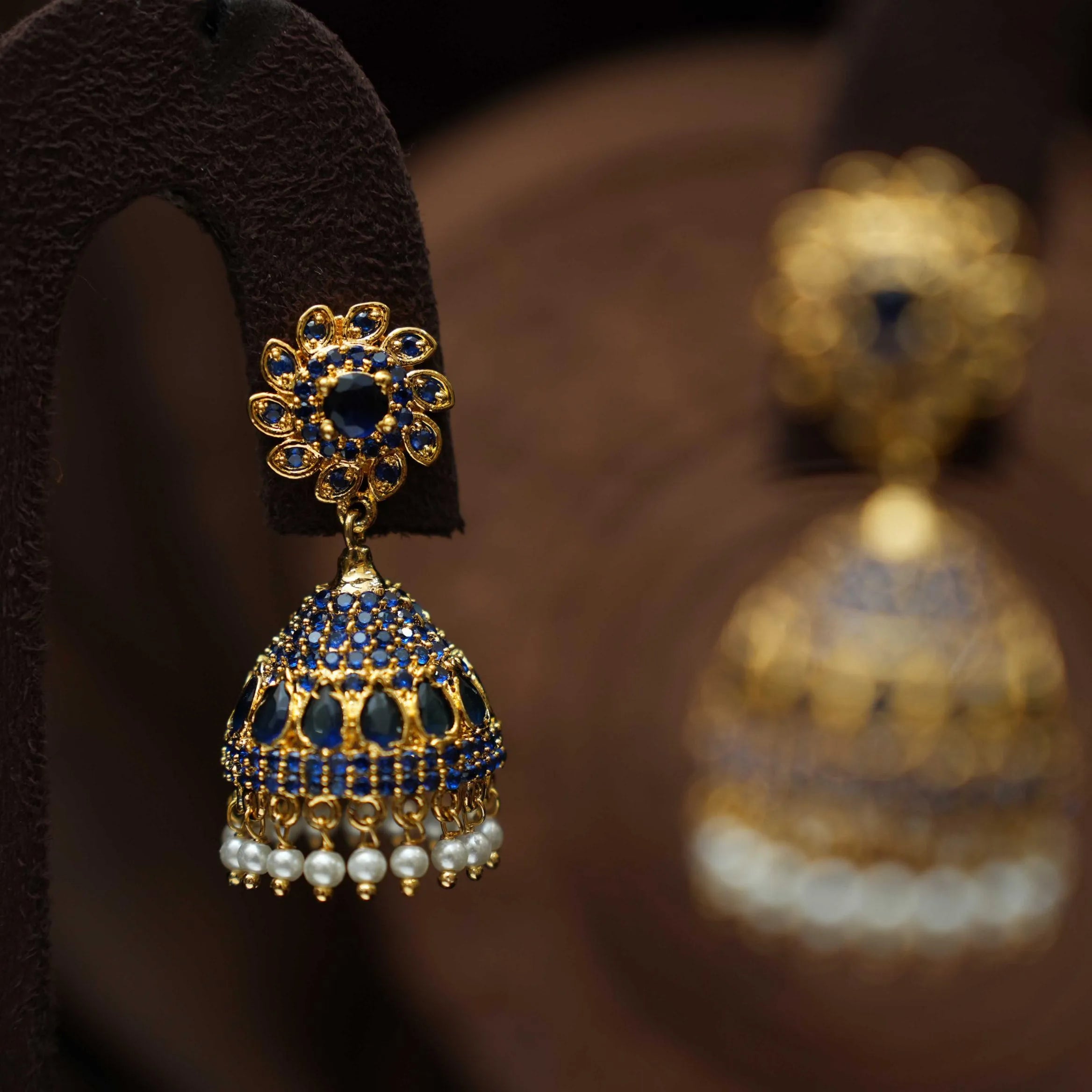 Tavisa Antique Jhumka Earrings