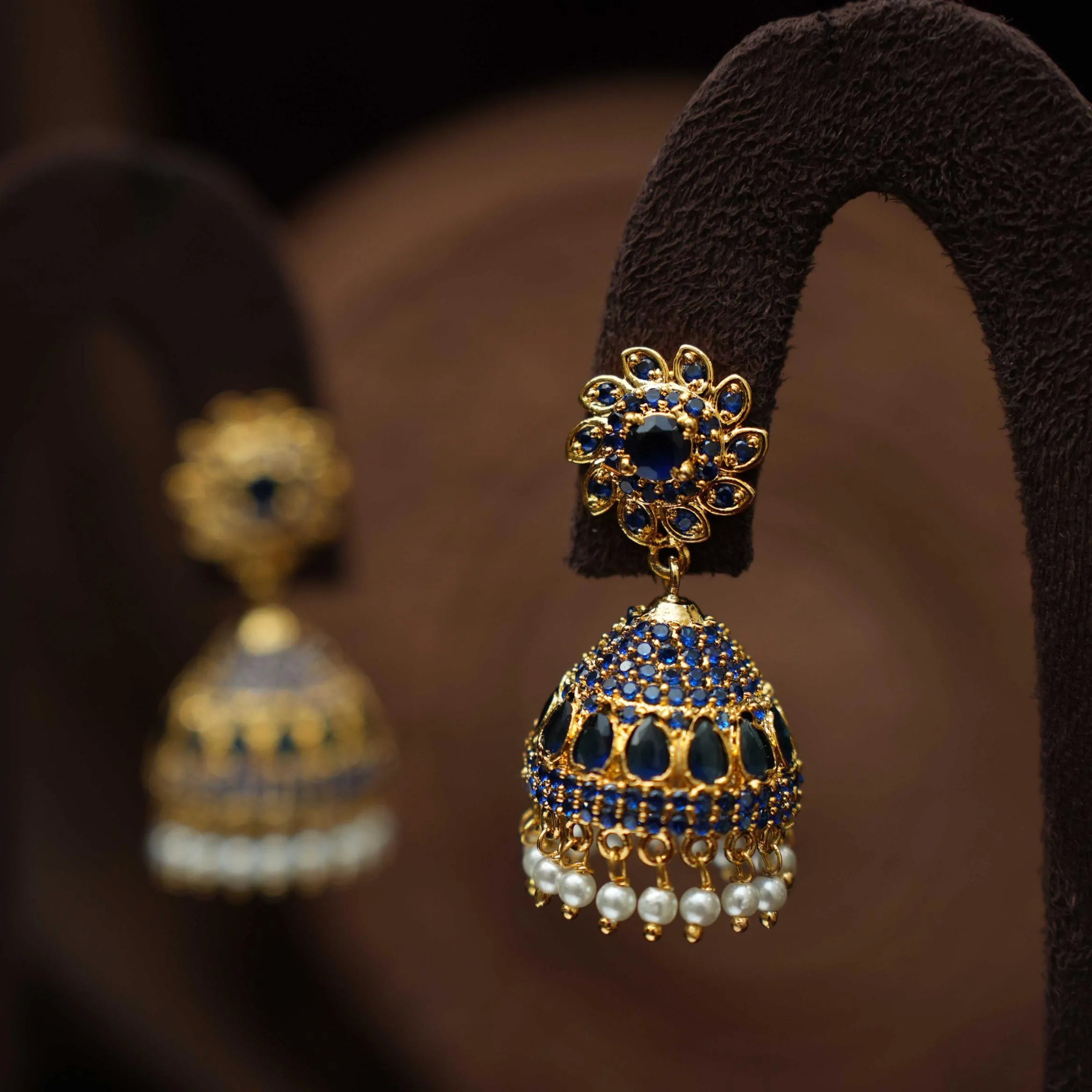 Tavisa Antique Jhumka Earrings