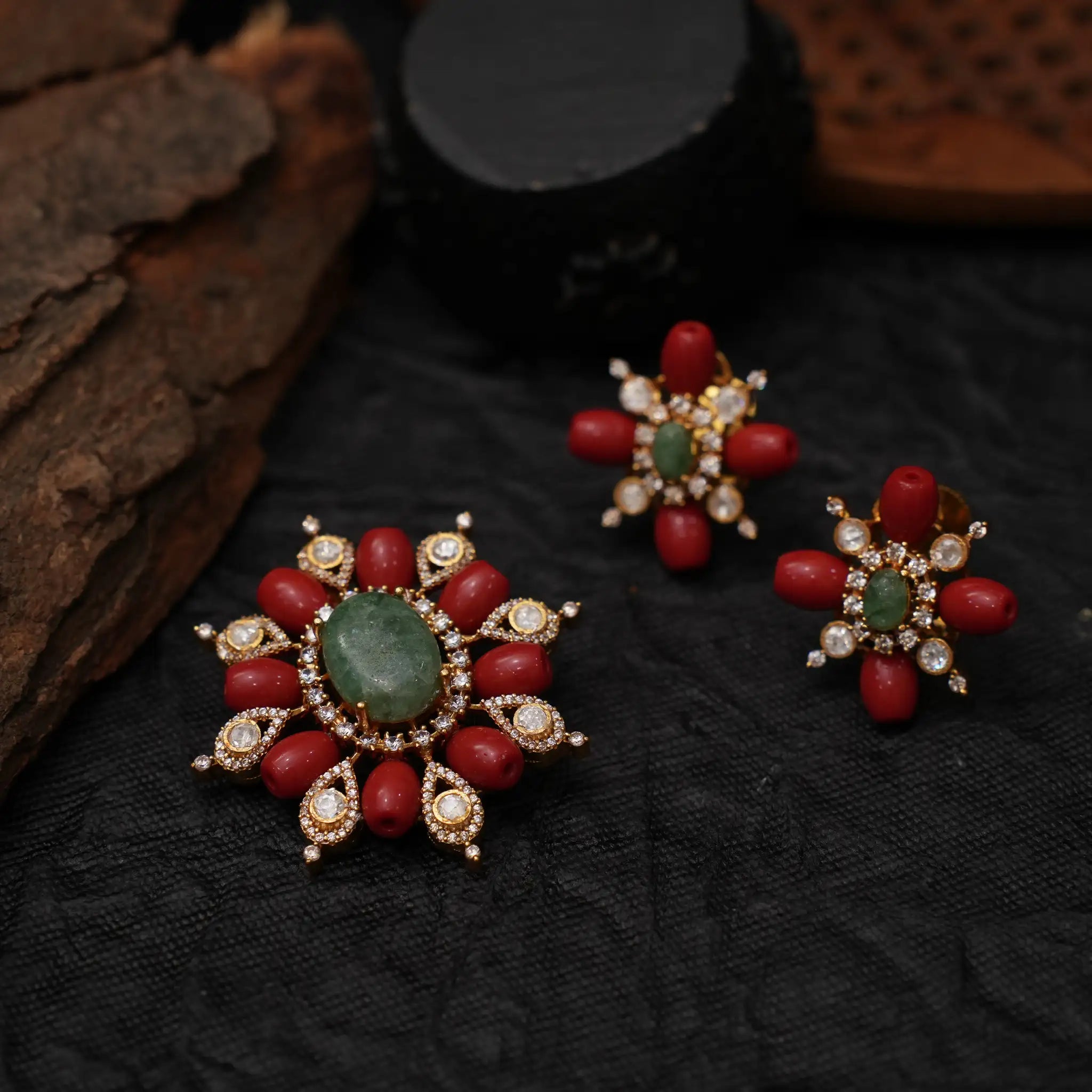 Tavishi Coral Pendant