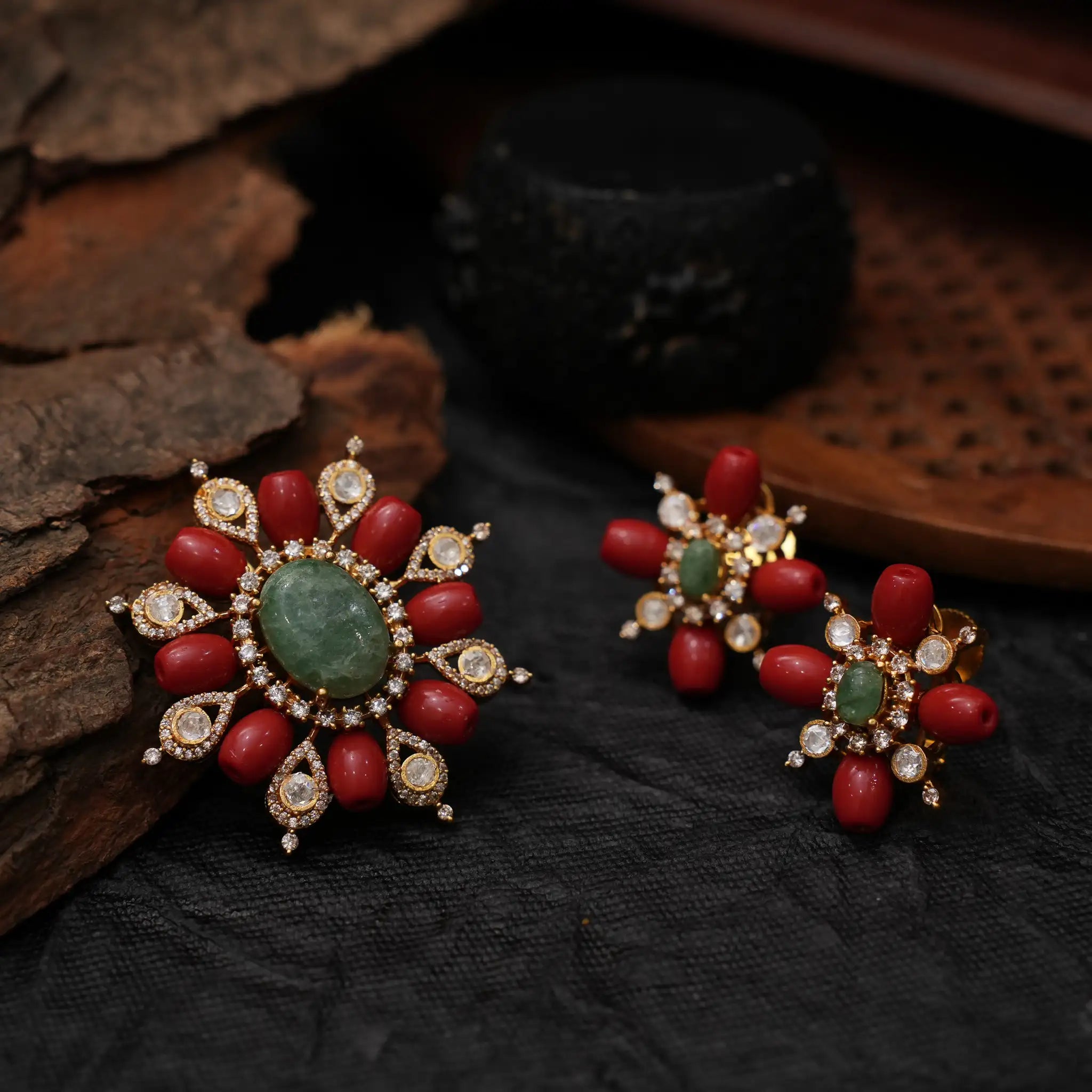 Tavishi Coral Pendant