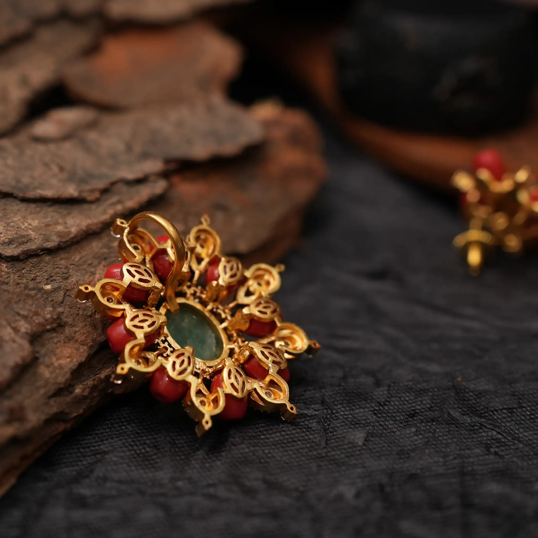Tavishi Coral Pendant