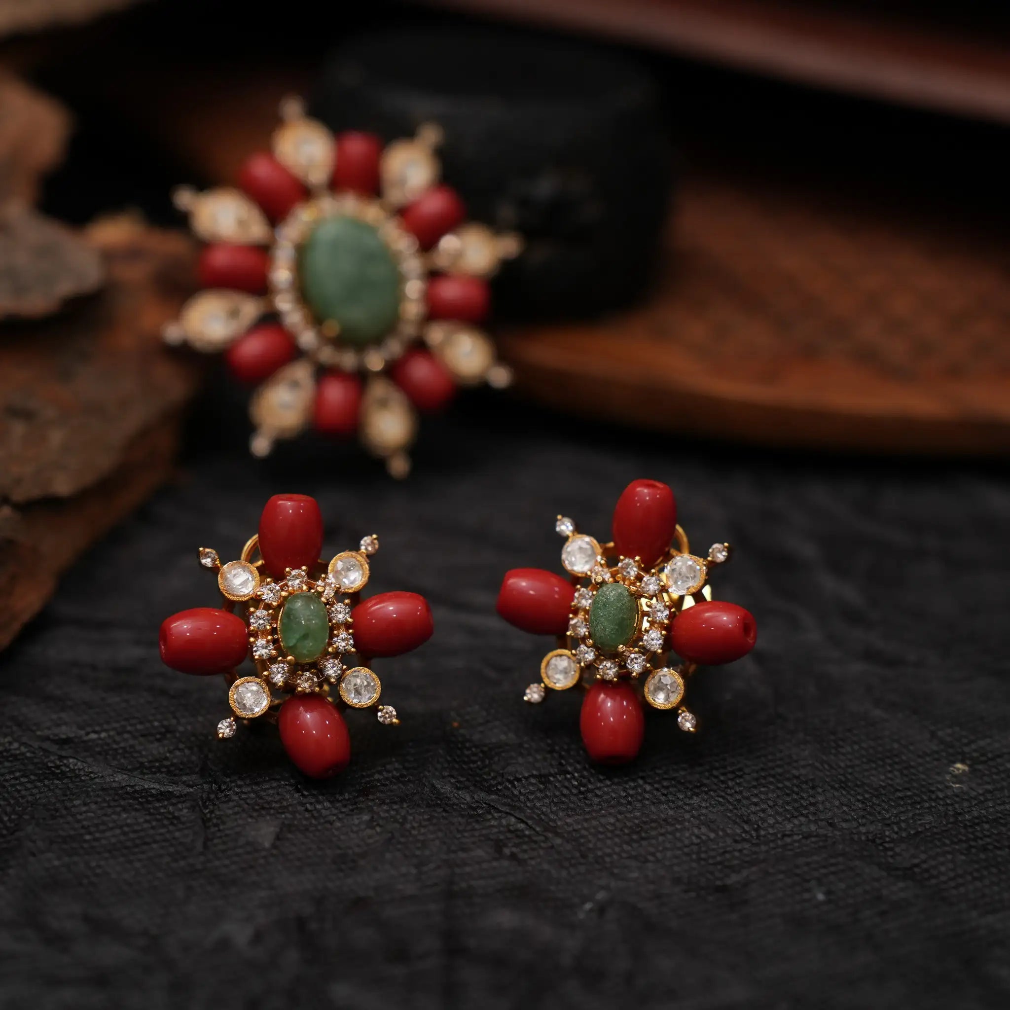 Tavishi Coral Pendant