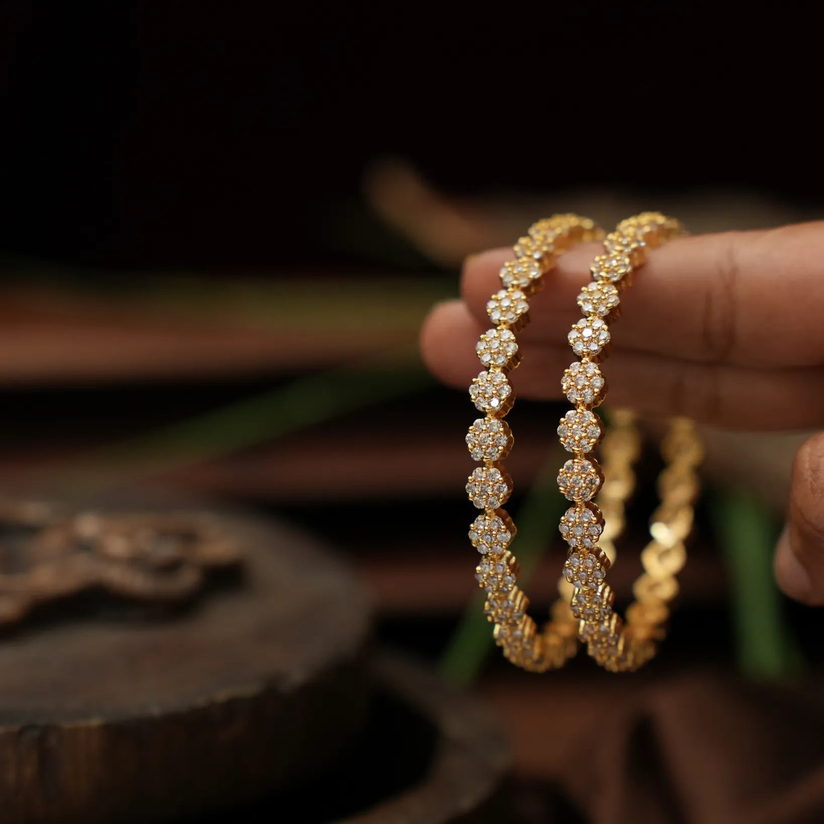 Teenu Zircon Bangles