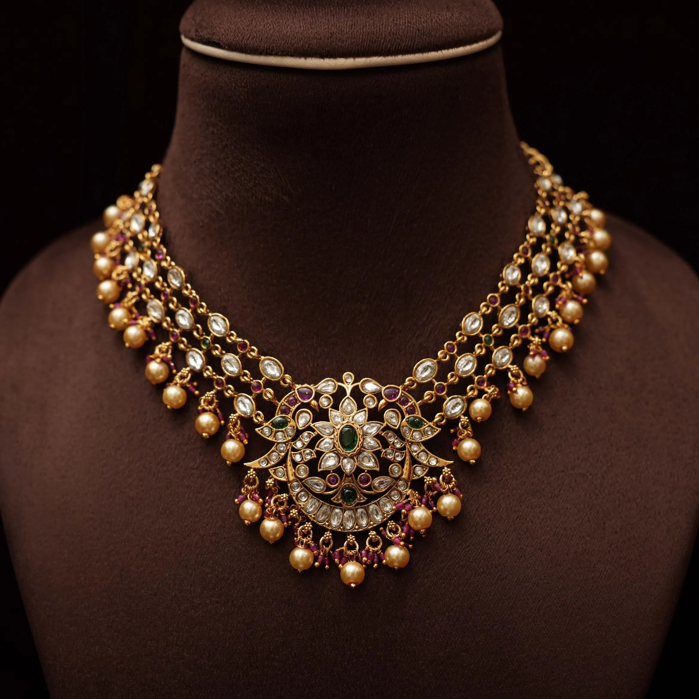 Teju Antique Necklace - Short - Rimli Boutique