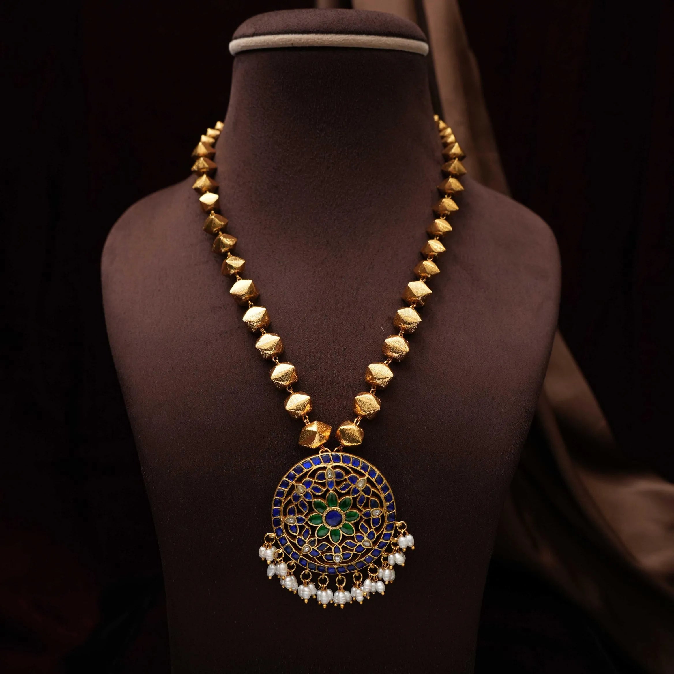 Tenaya Antique Necklace - Blue