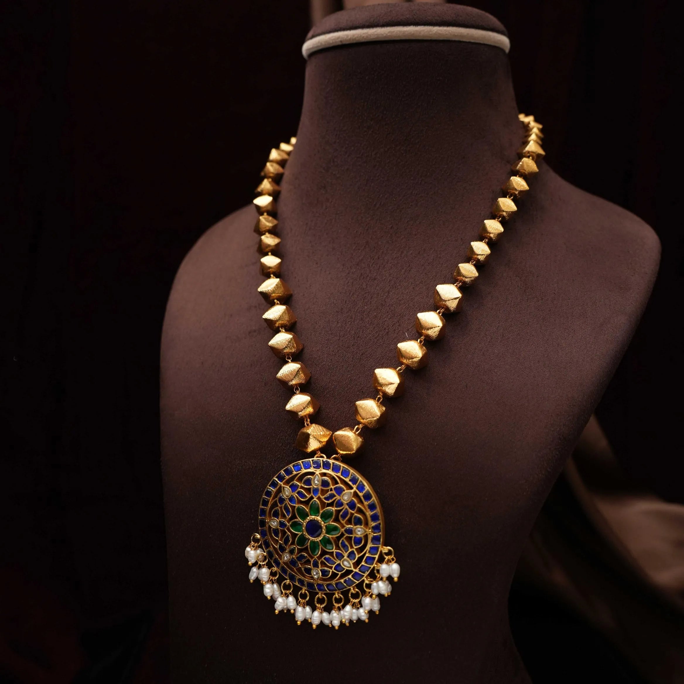 Tenaya Antique Necklace - Blue