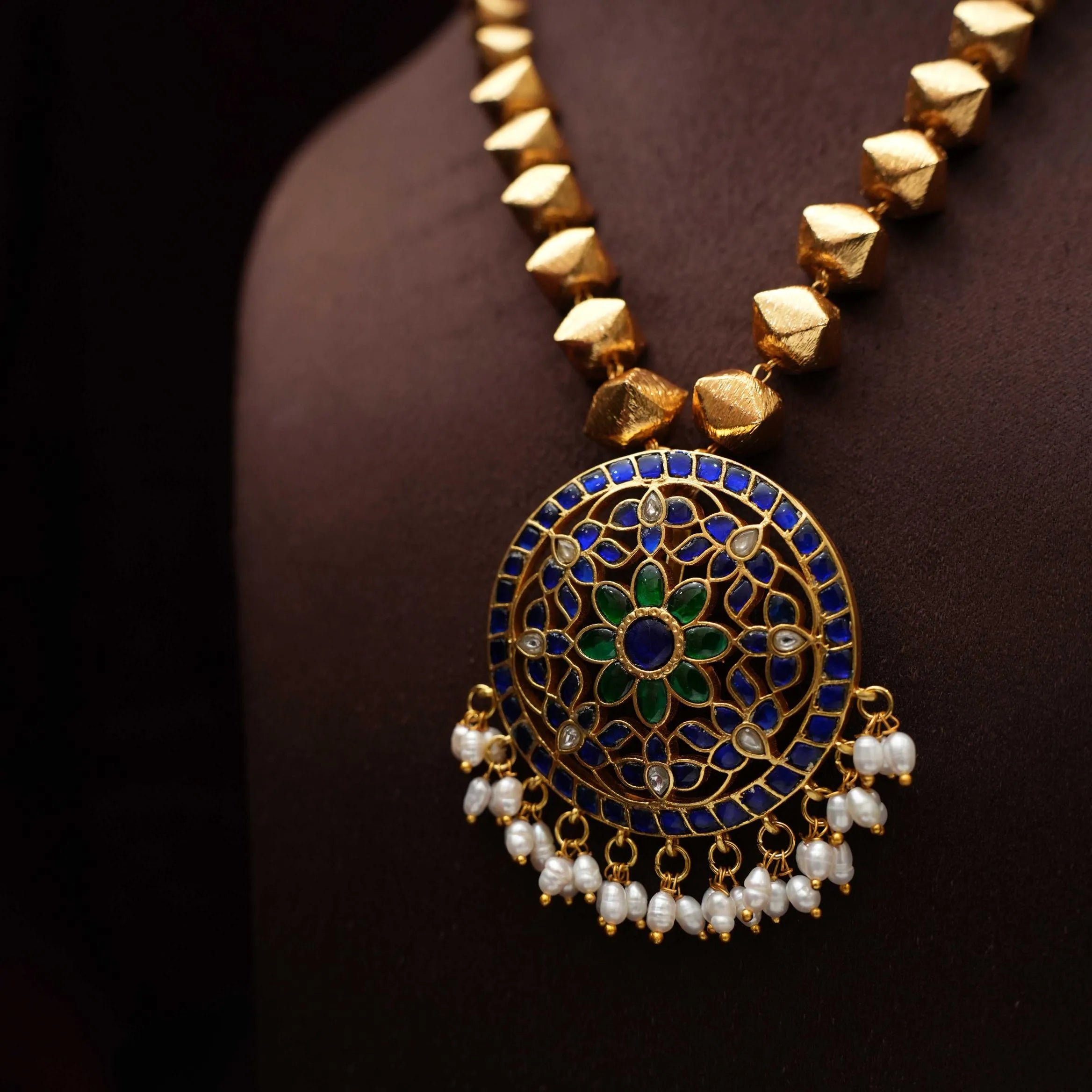 Tenaya Antique Necklace - Blue