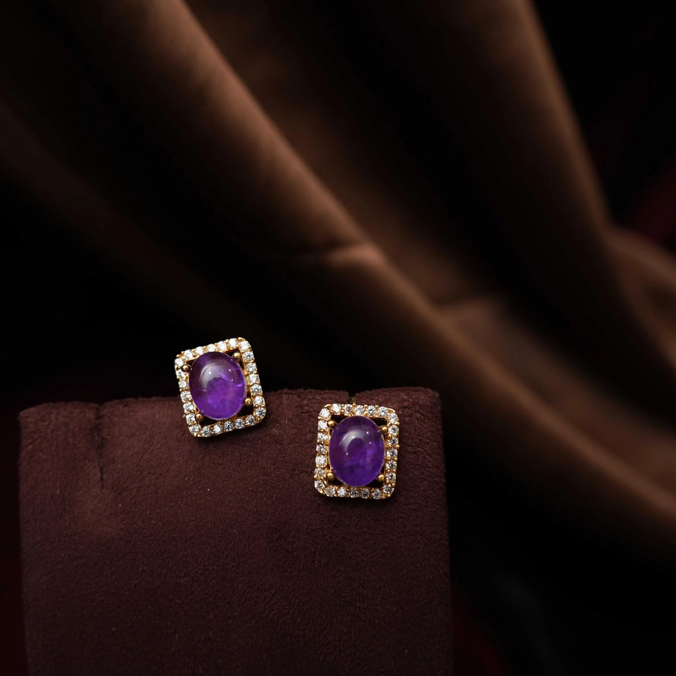 Tharaka Antique Choker - Lilac