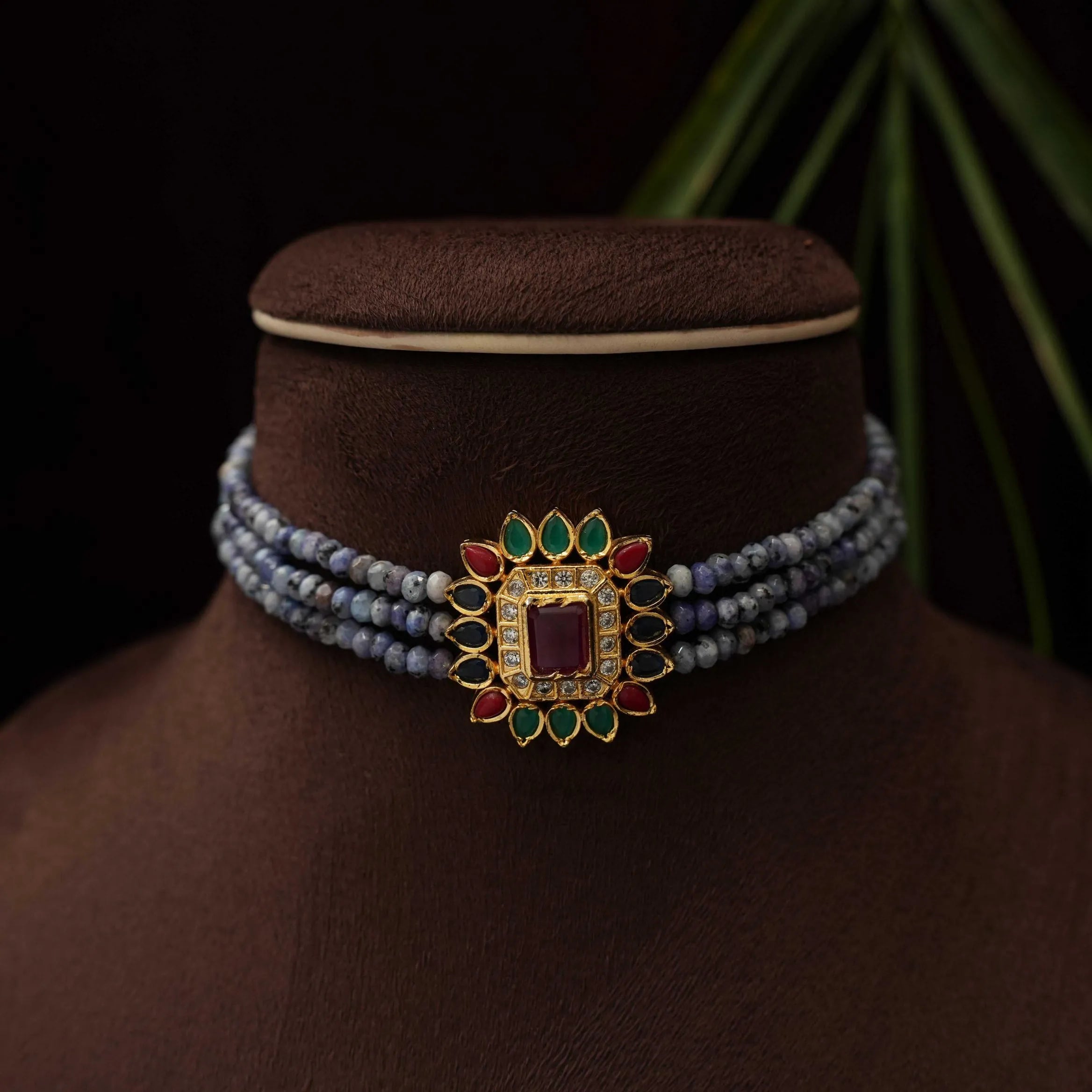 Tharini Beaded Choker