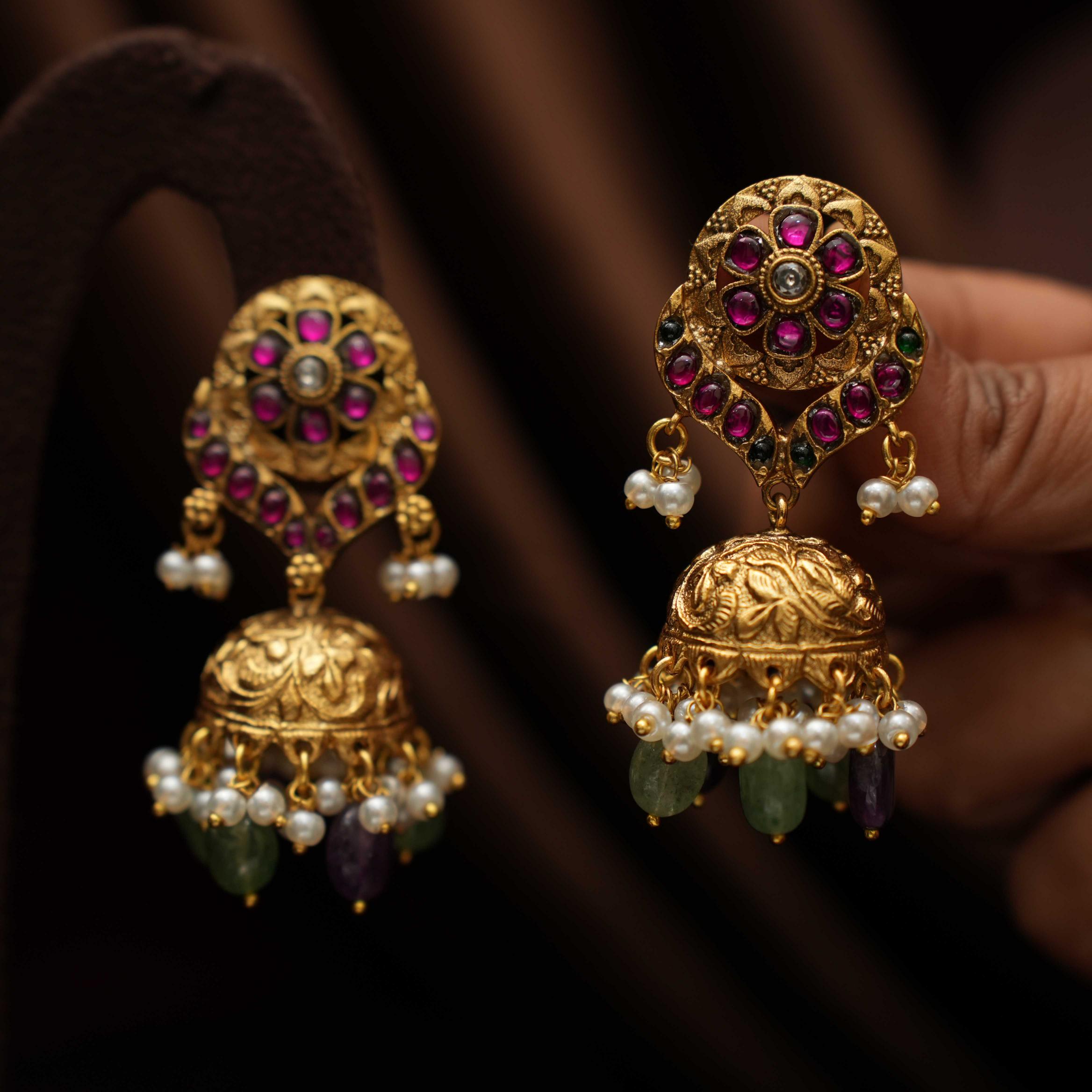 Thea Polki Beaded Necklace