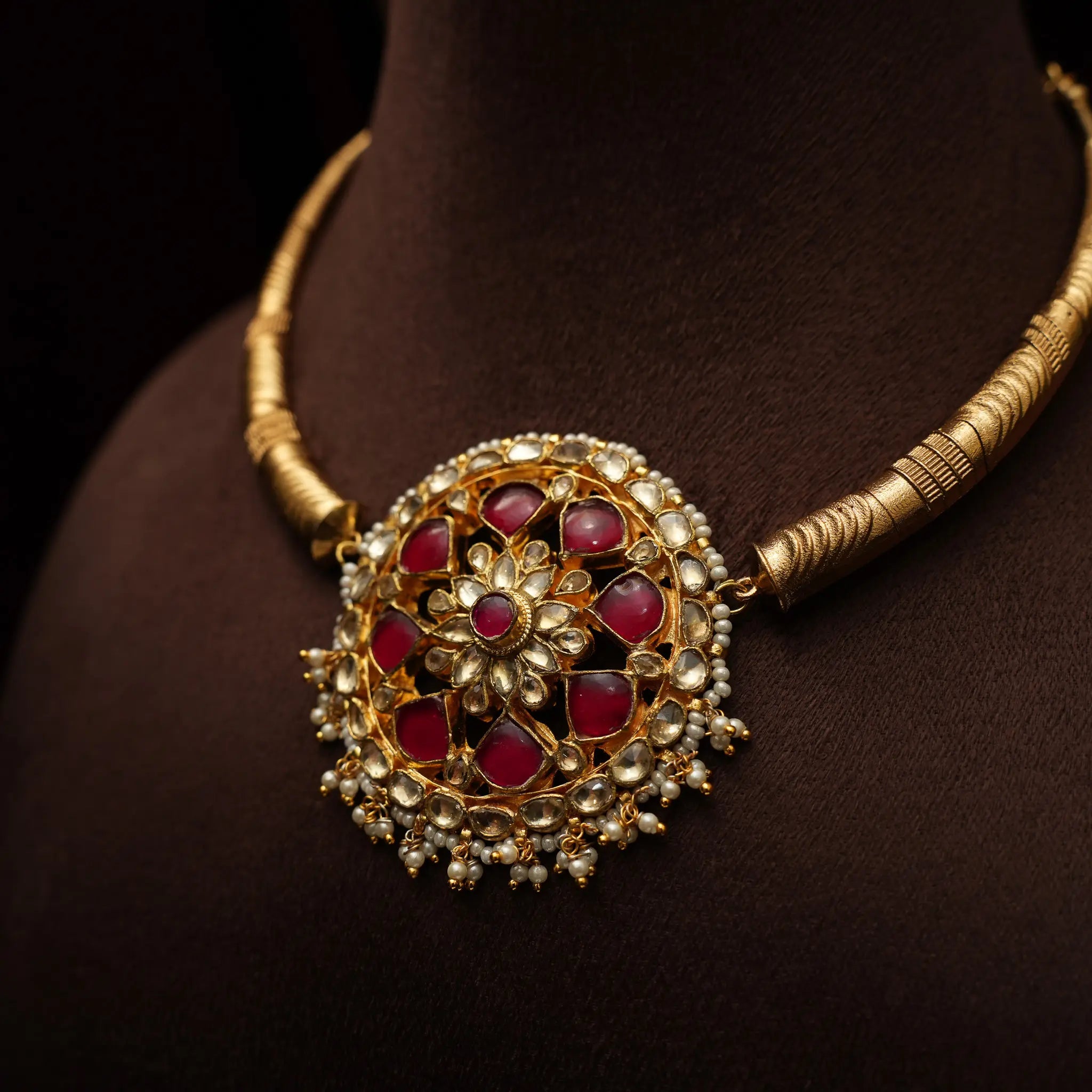 Tiya Antique Hasli Necklace