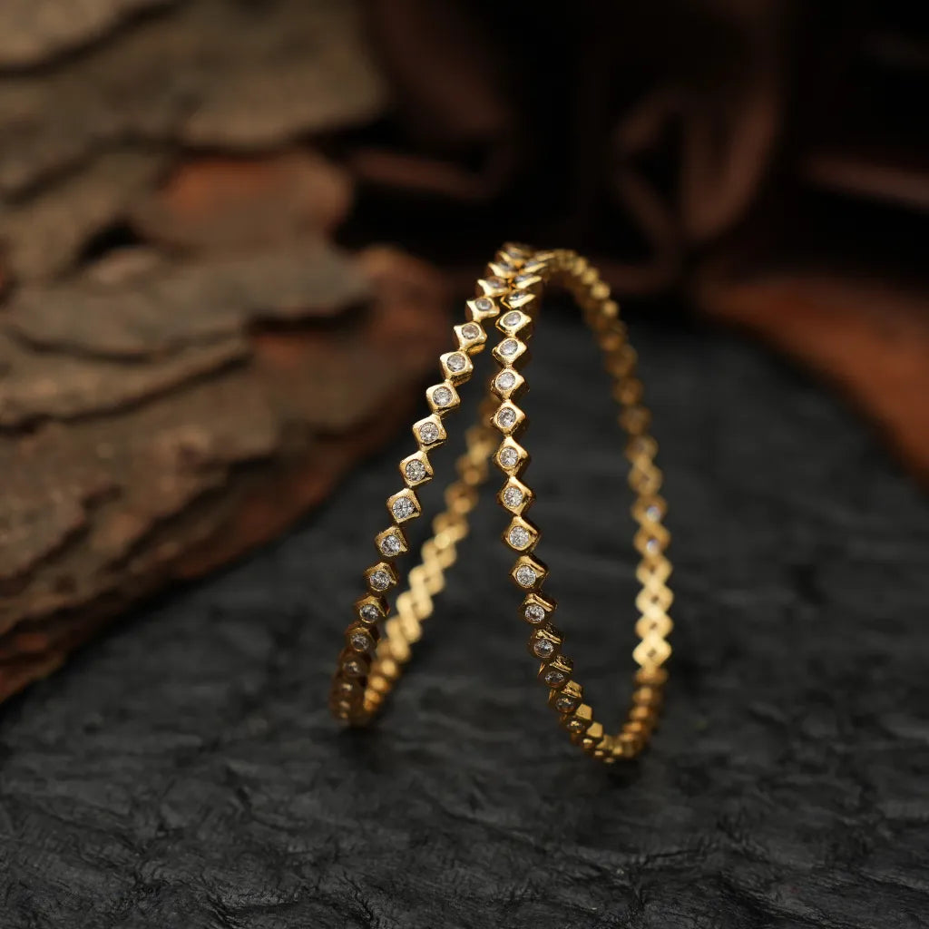 Tulia Zircon Bangles