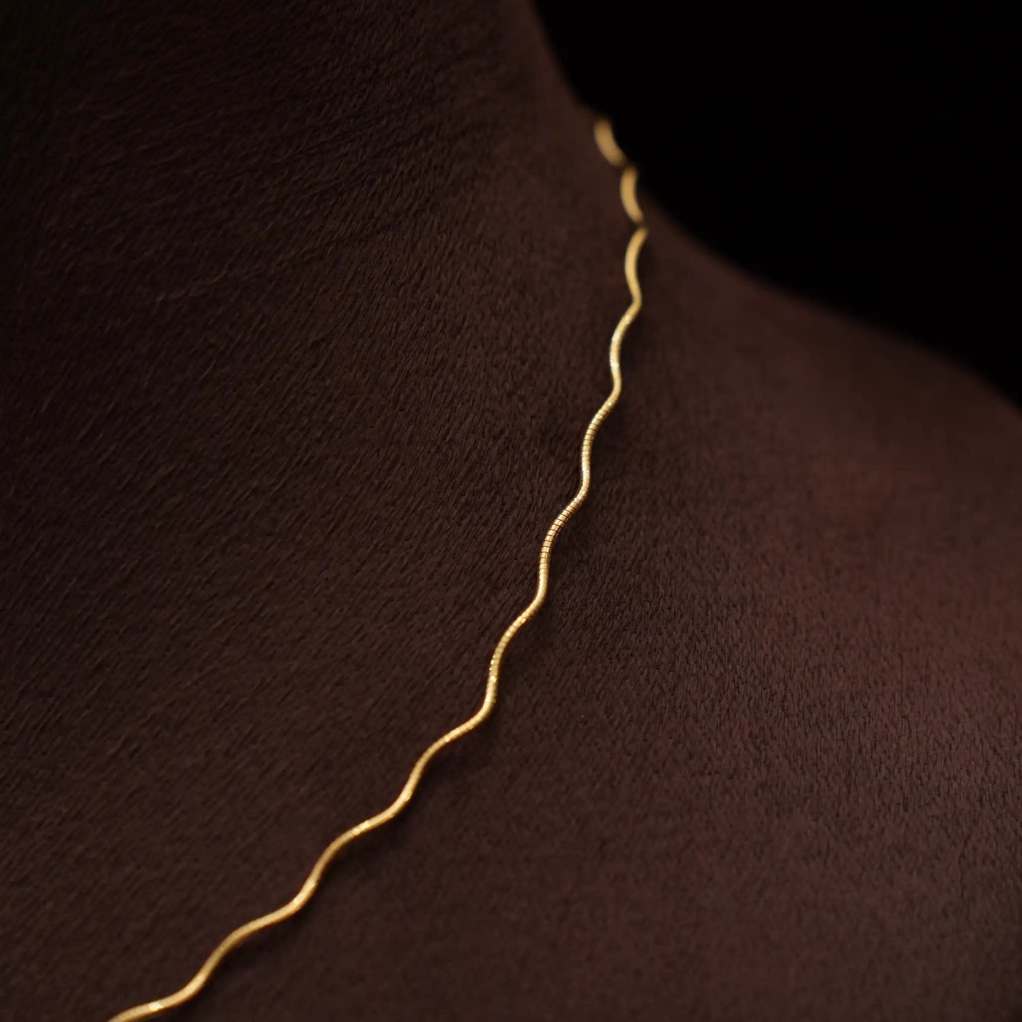 Tulsi Silver Hasli Necklace
