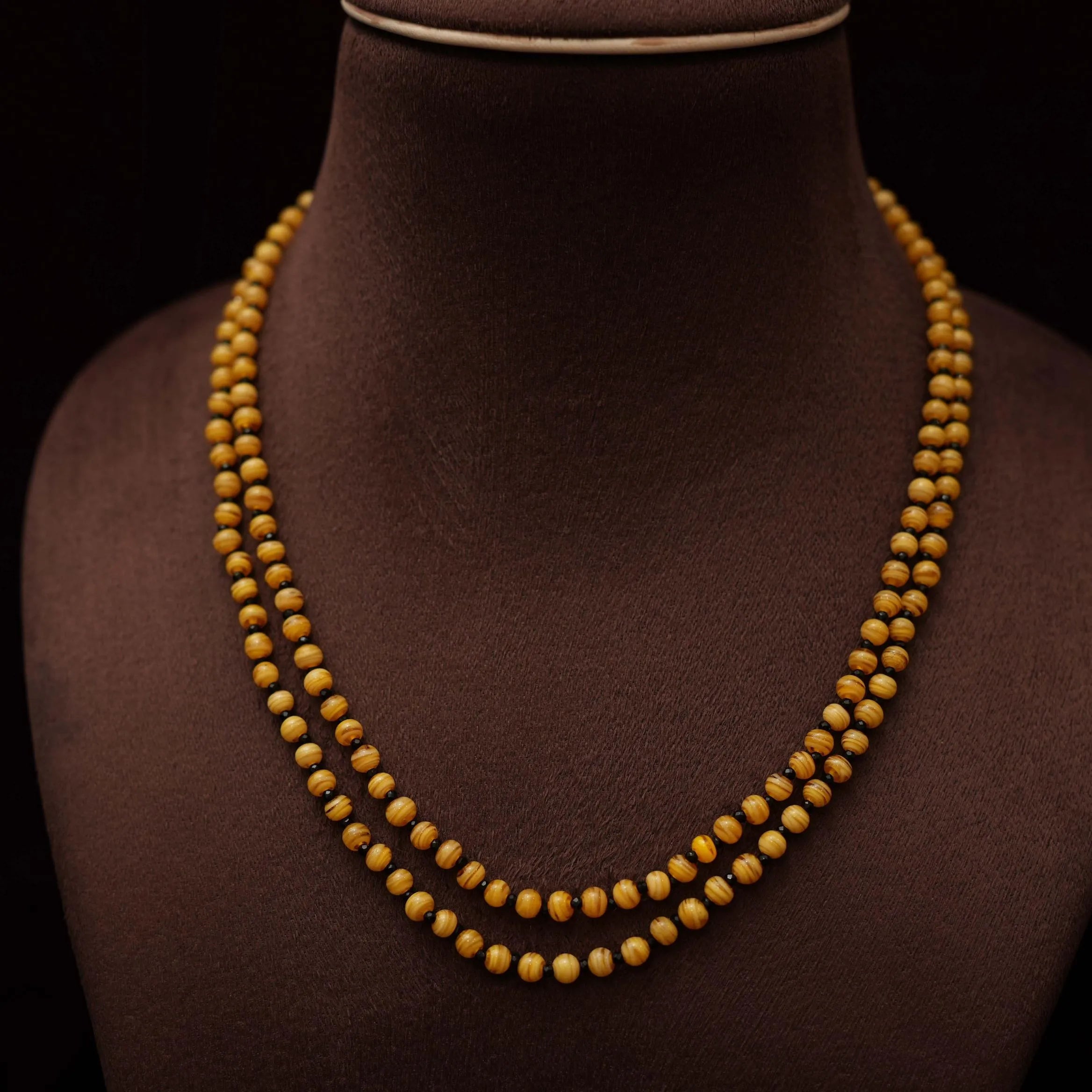 Tvisha Beaded Necklace - Yellow