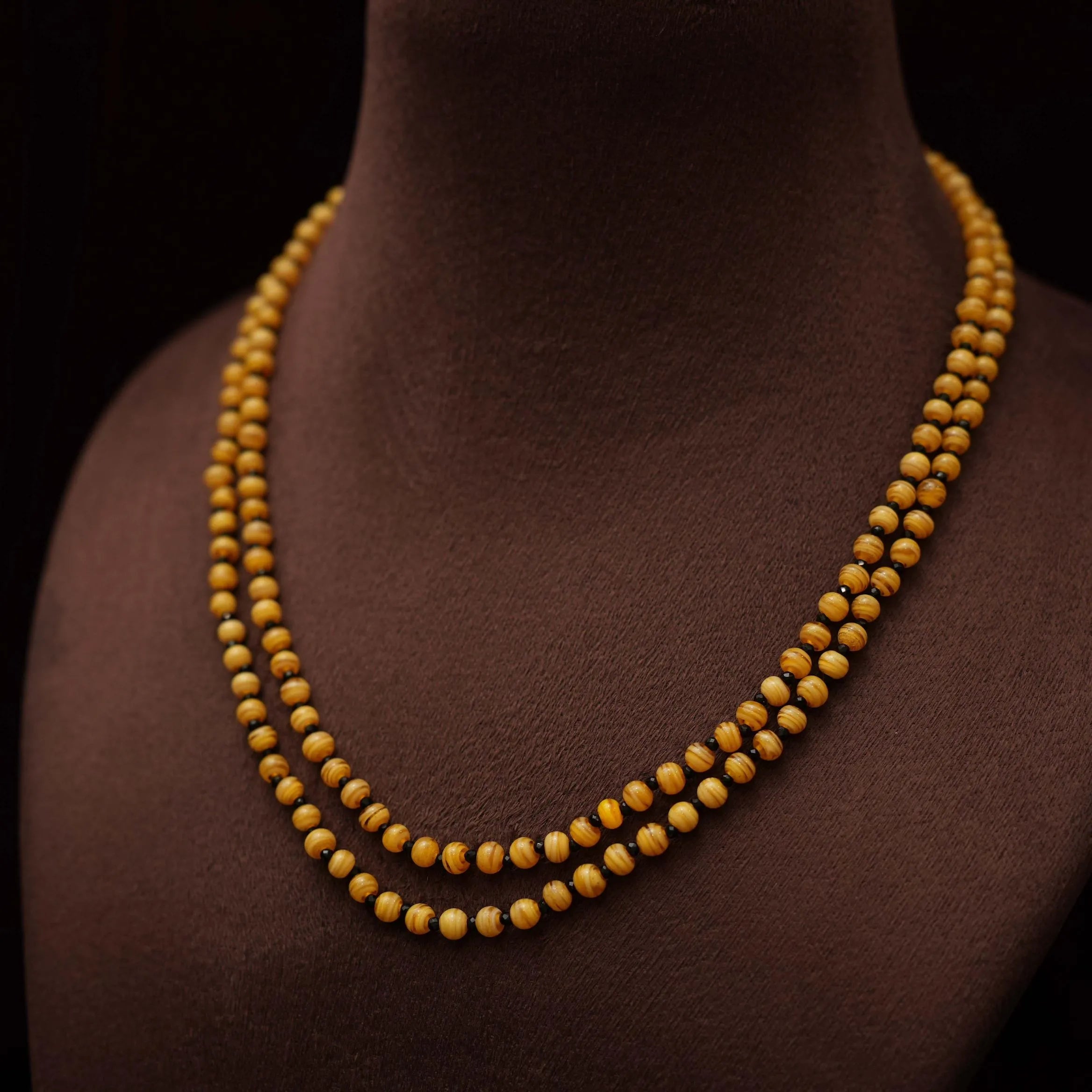 Tvisha Beaded Necklace - Yellow