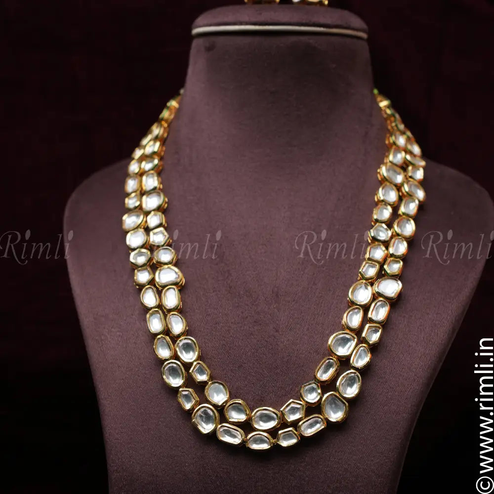 Navisha Layered Kundan Necklace