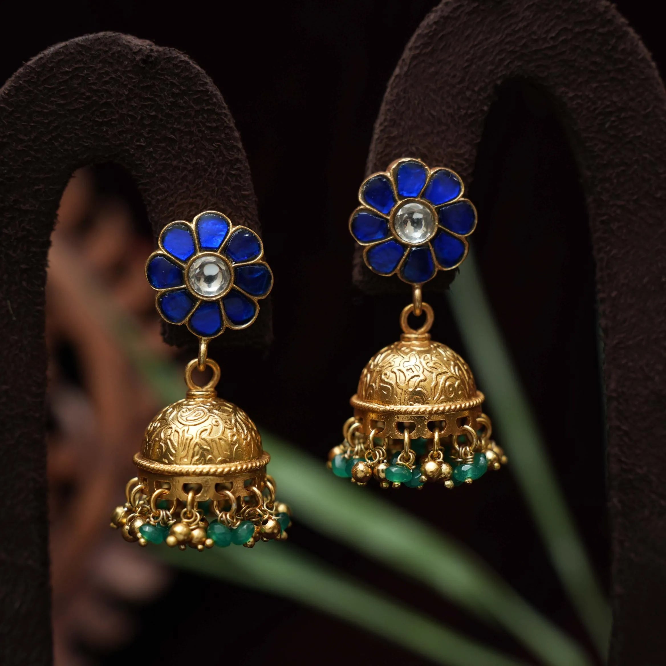 Udaya Silver Jhumka Earrings - Rimli Boutique