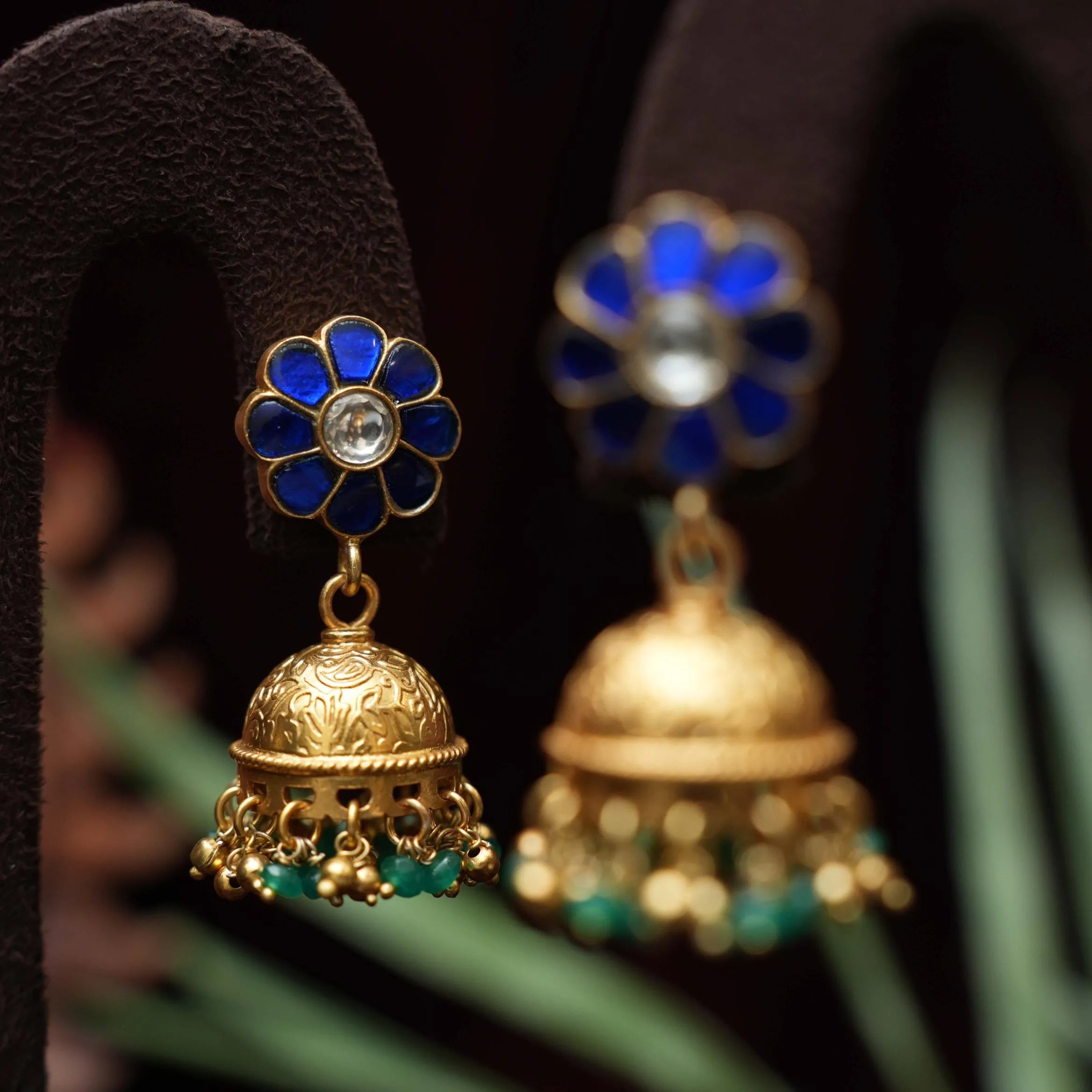 Udaya Silver Jhumka Earrings - Rimli Boutique