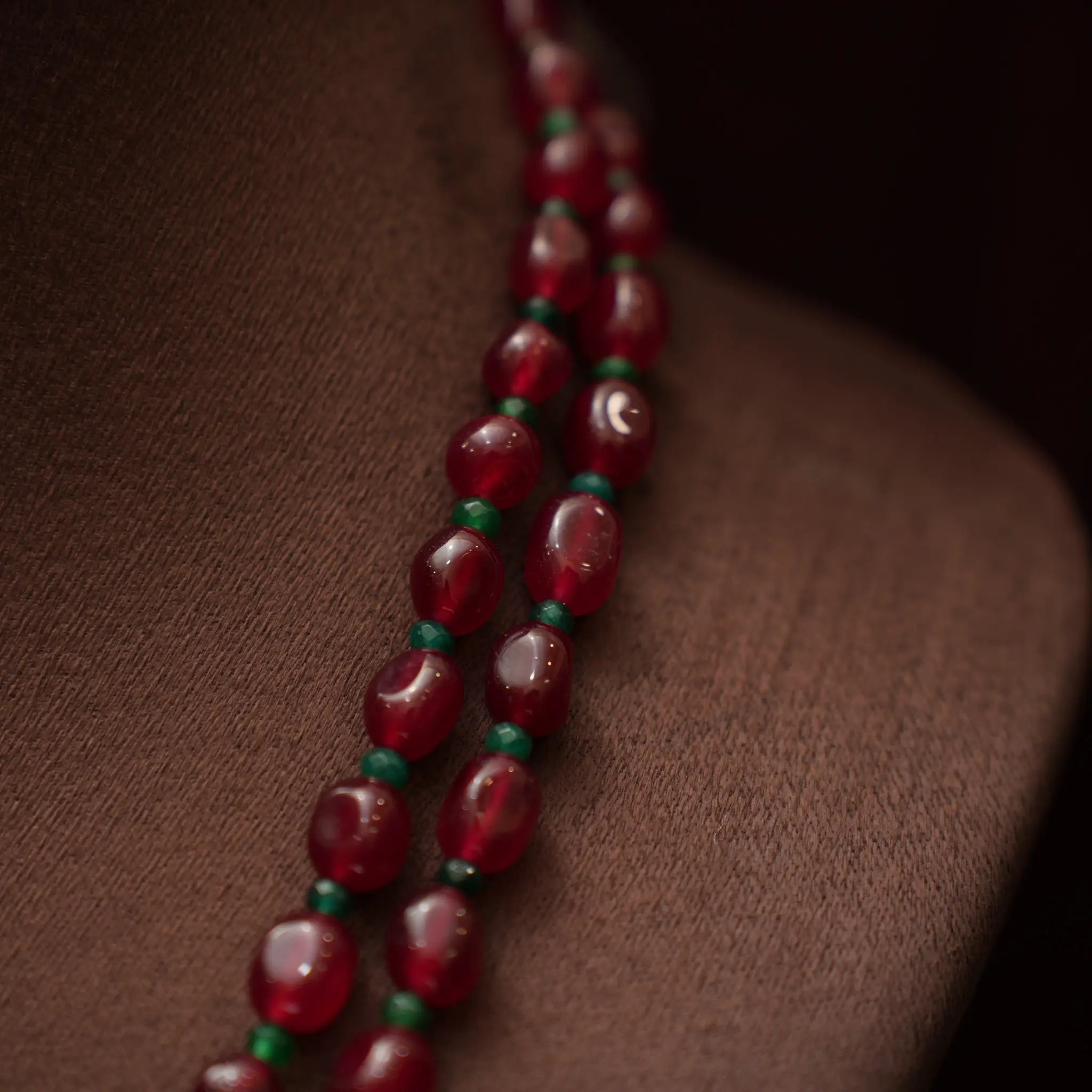 Unnati Beaded Polki Necklace