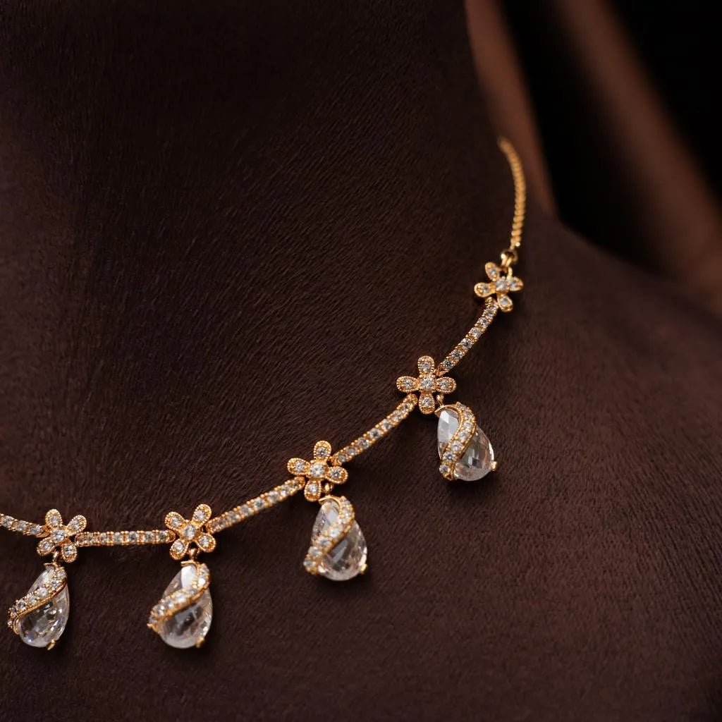 Usha Zircon Necklace