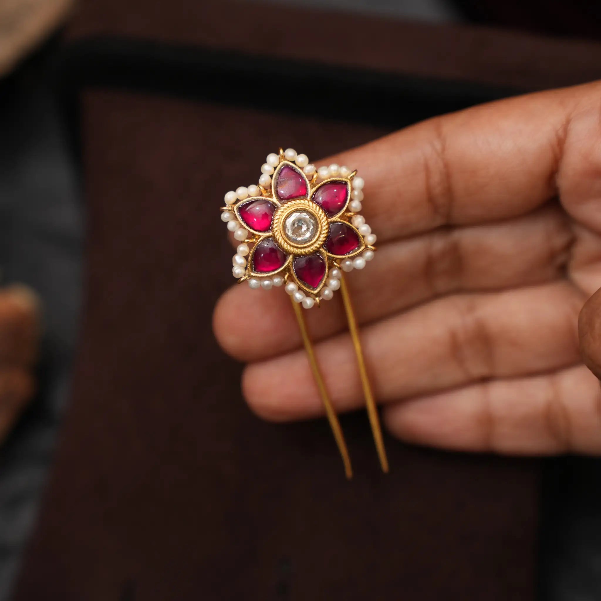 Utani Silver Hair Pin