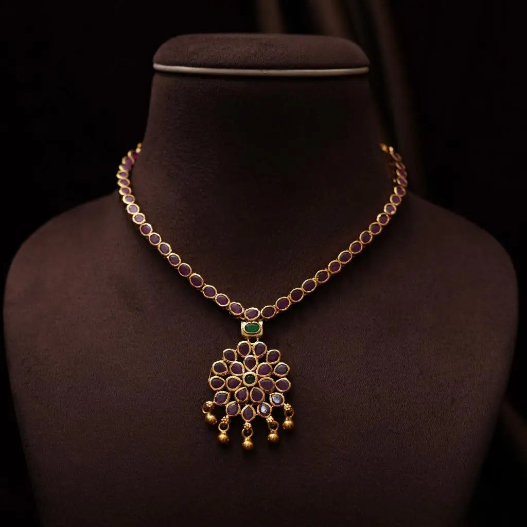 Uttara Silver Reversible Necklace