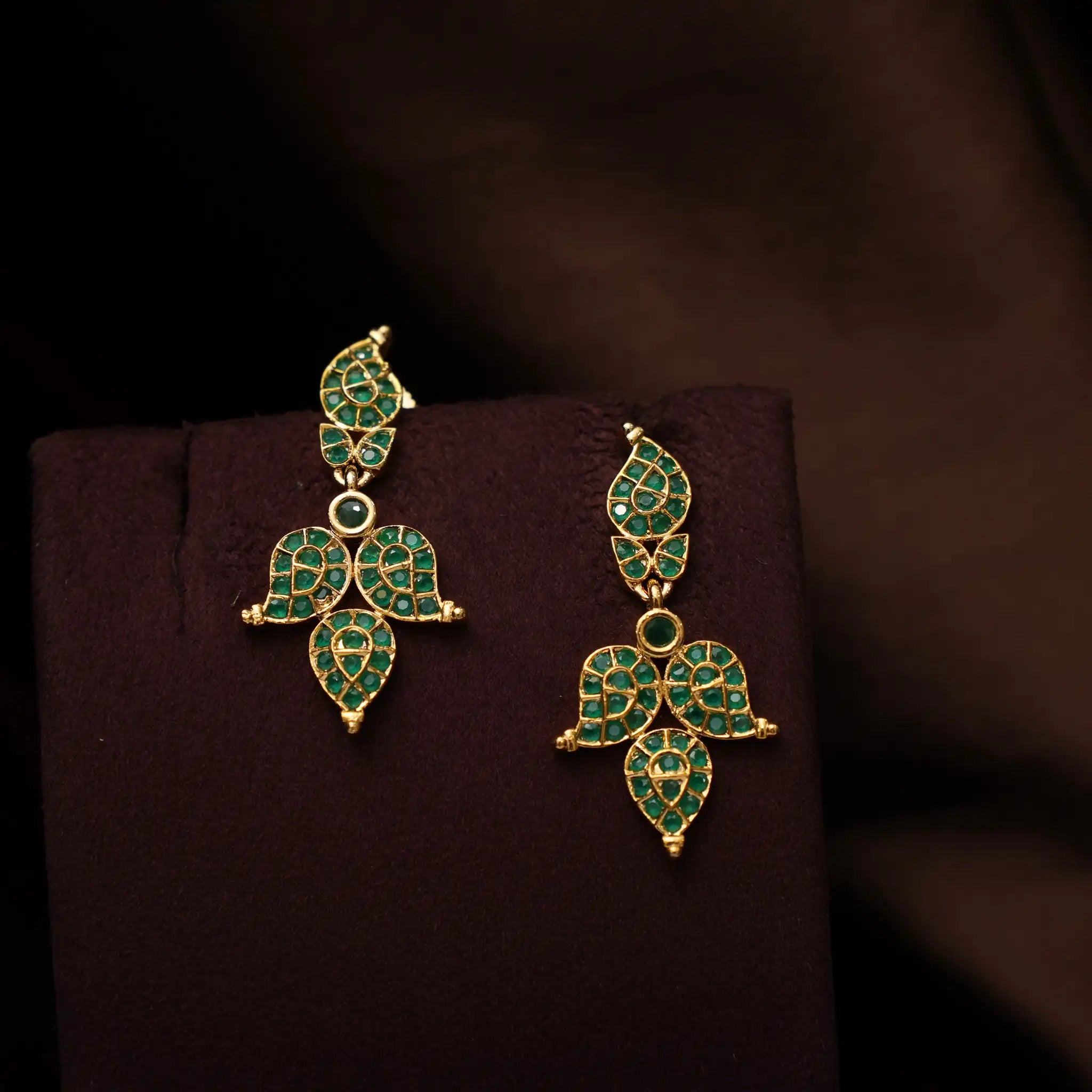 Vaanika Zircon Mango Necklace - Amy