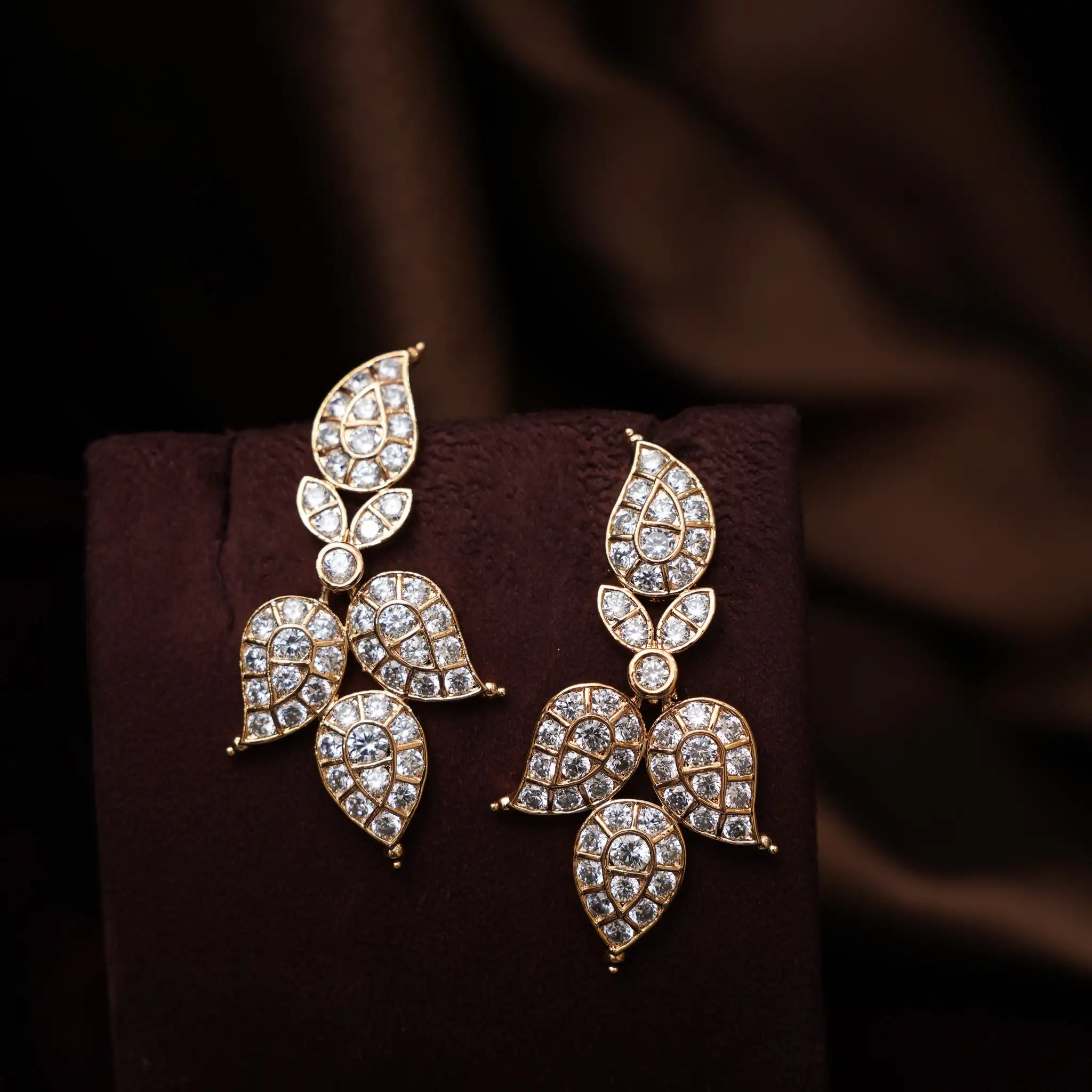 Vaanika Zircon Mango Necklace - Zuri