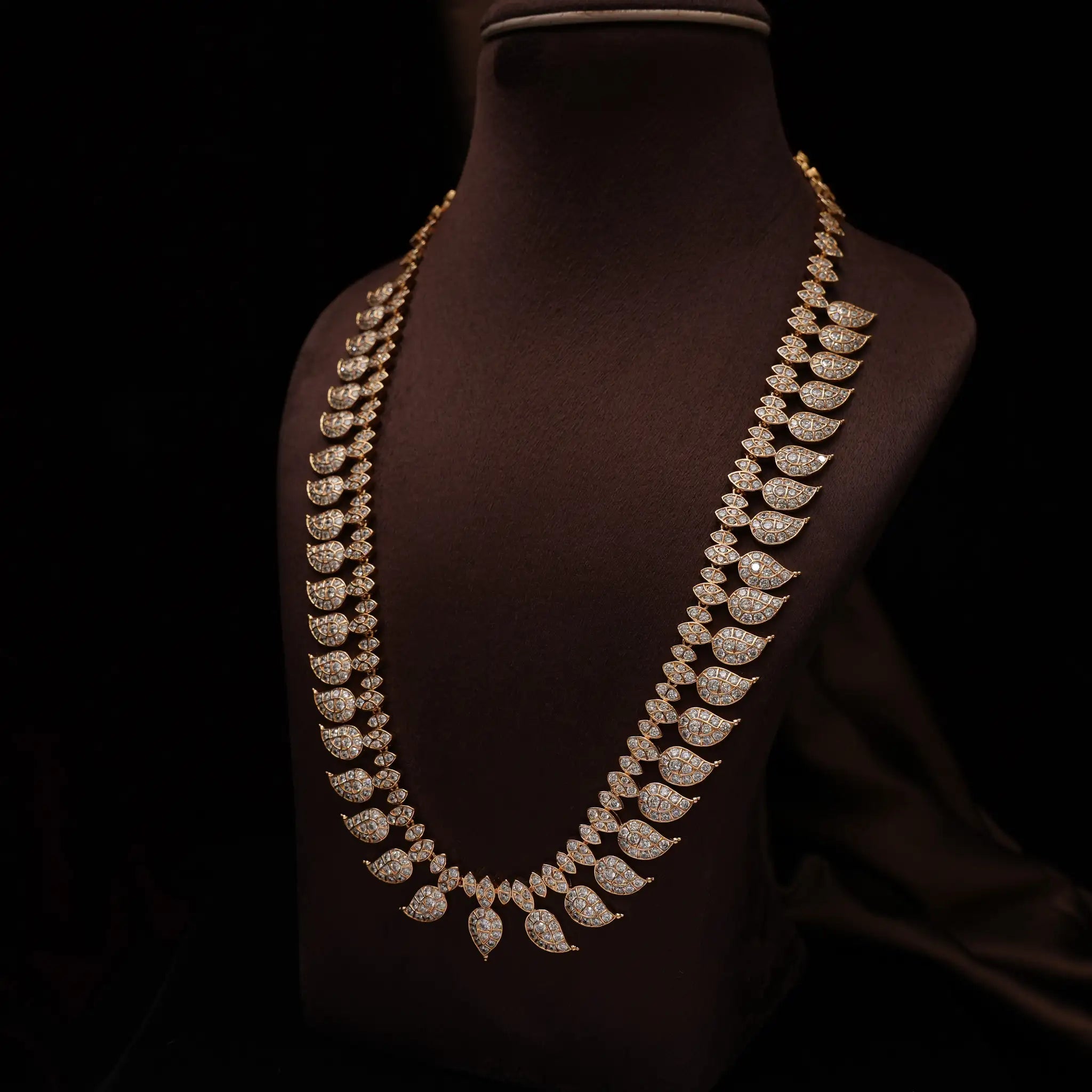 Vaanika Zircon Mango Necklace - Zuri