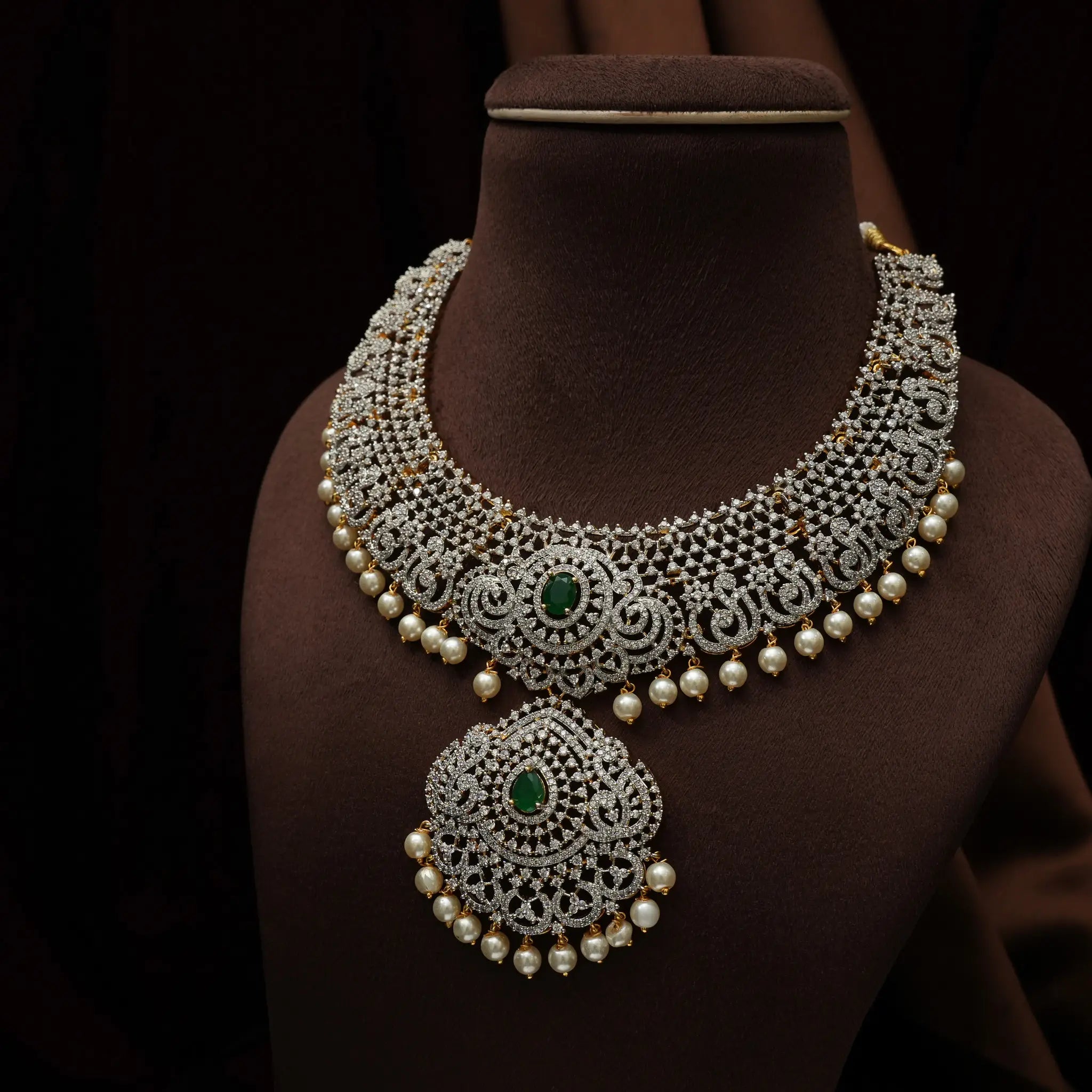 Vachika Zircon Necklace