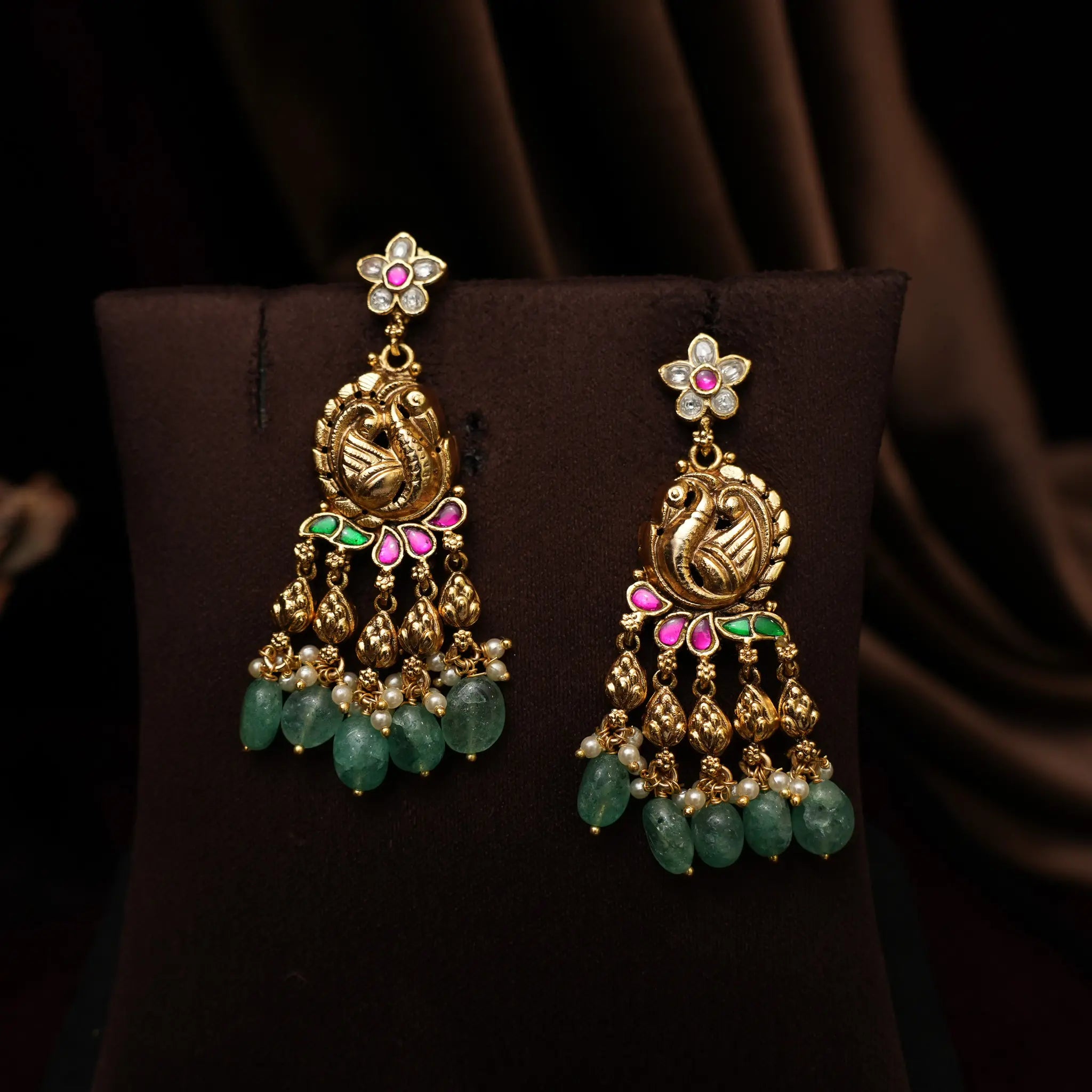 Vagisha Antique Necklace - Beaded