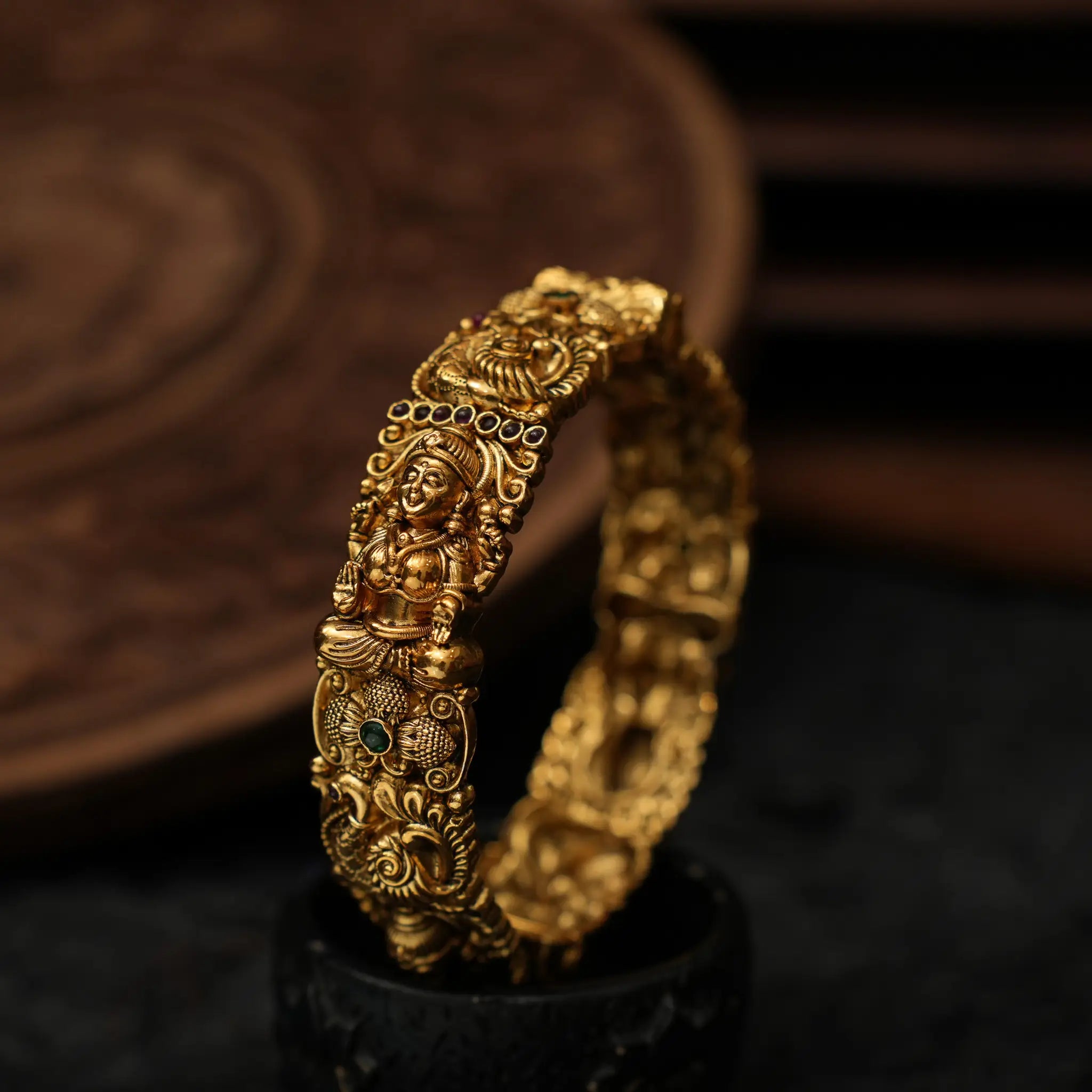 Vaithika Antique Kada Bangle