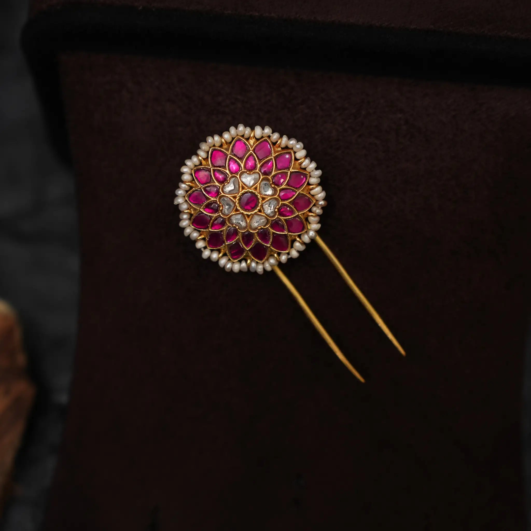 Vanita Silver Hair Pin