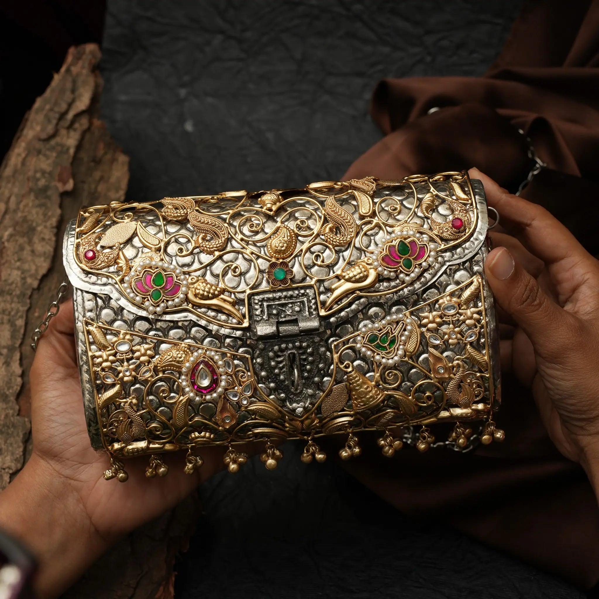 Vanya Polki Statement Clutch