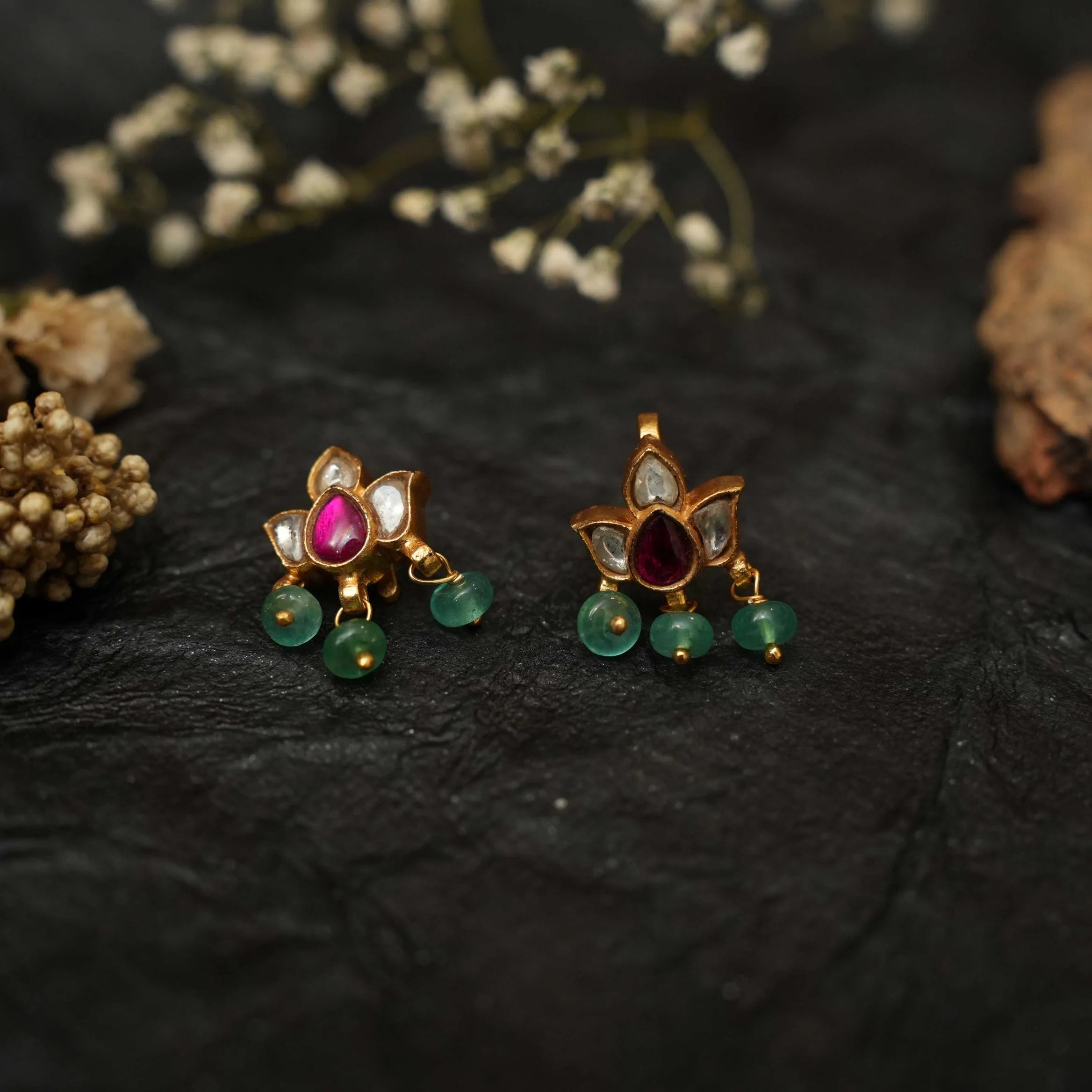 Vanya Silver Bugadi Earrings