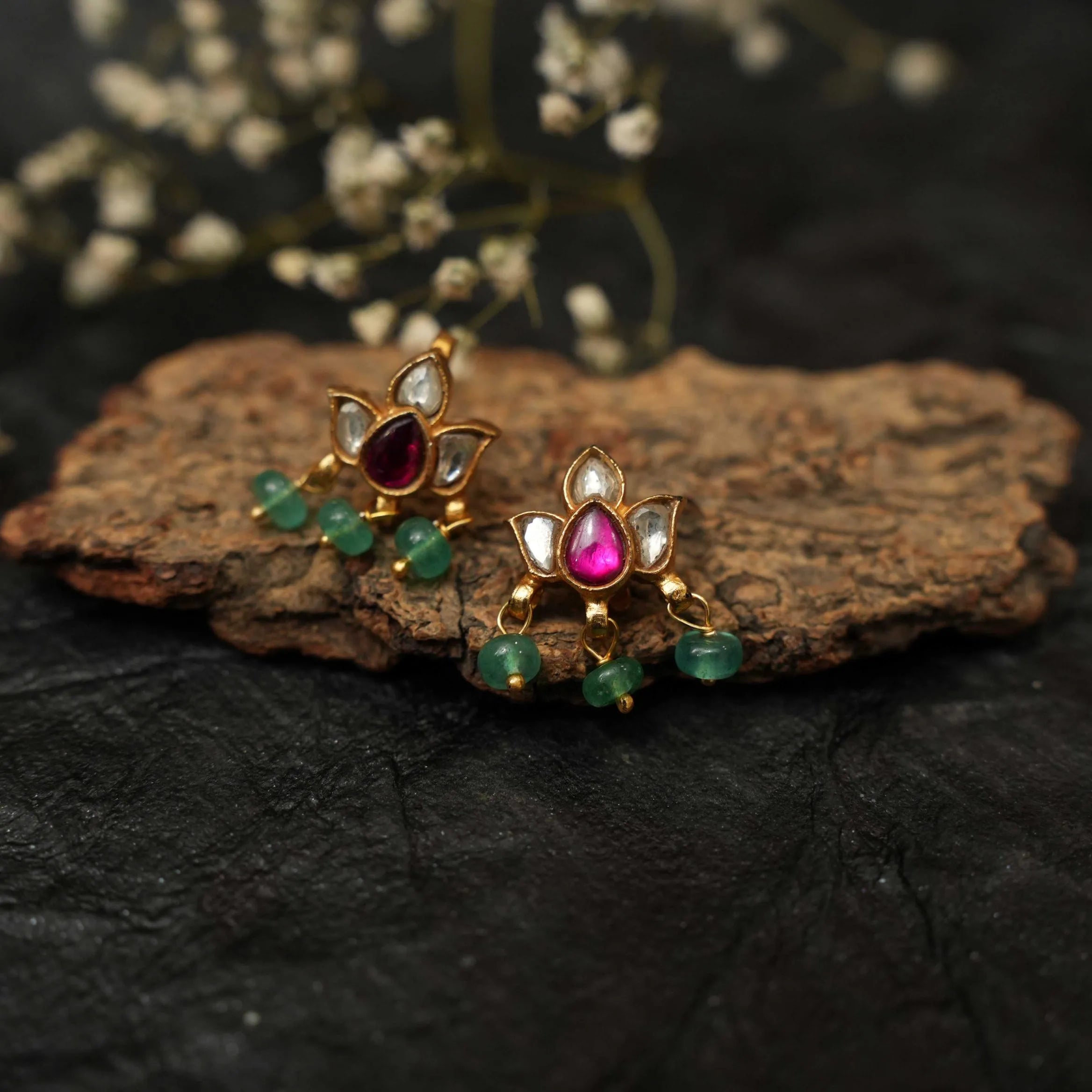 Vanya Silver Bugadi Earrings