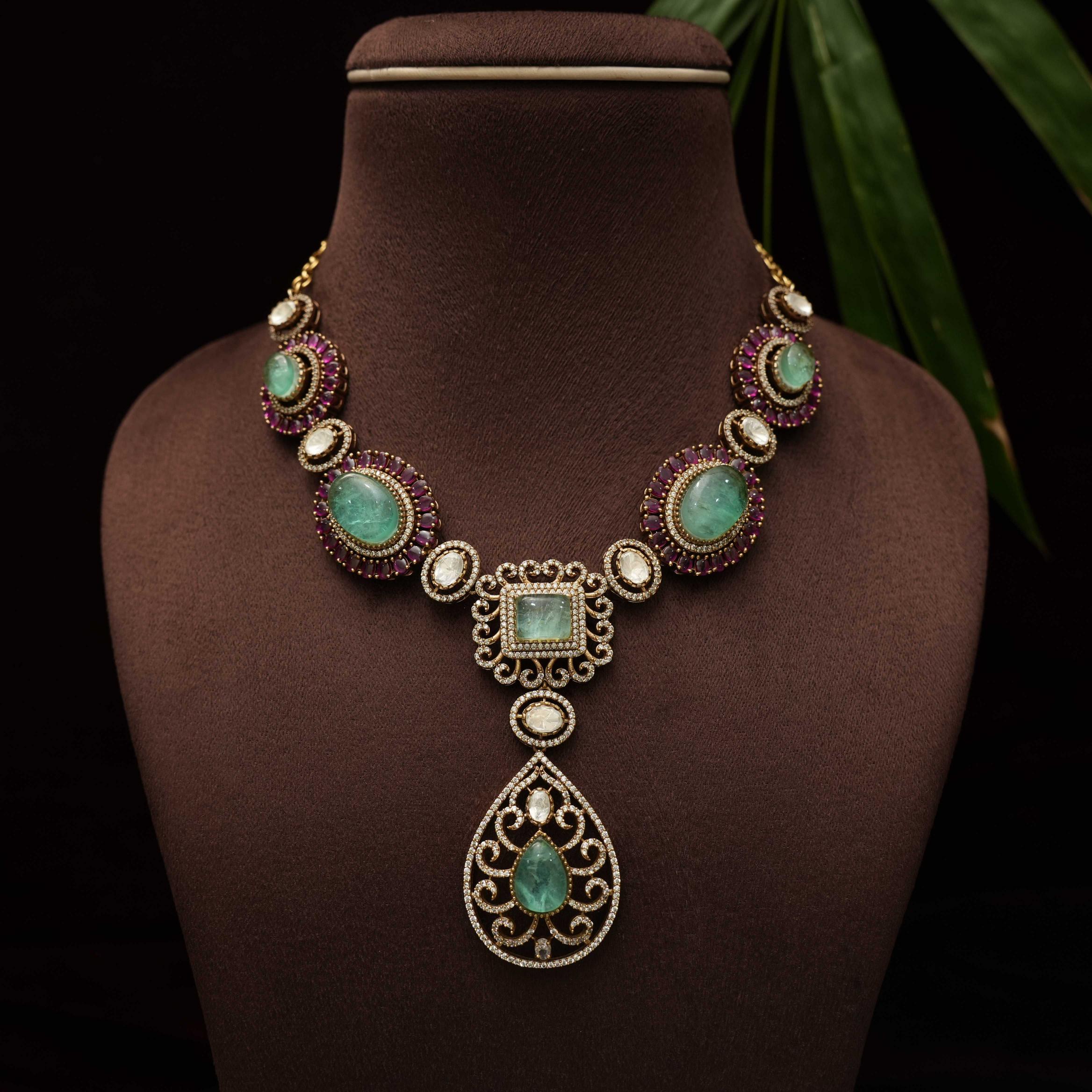 Varshika Zircon Necklace