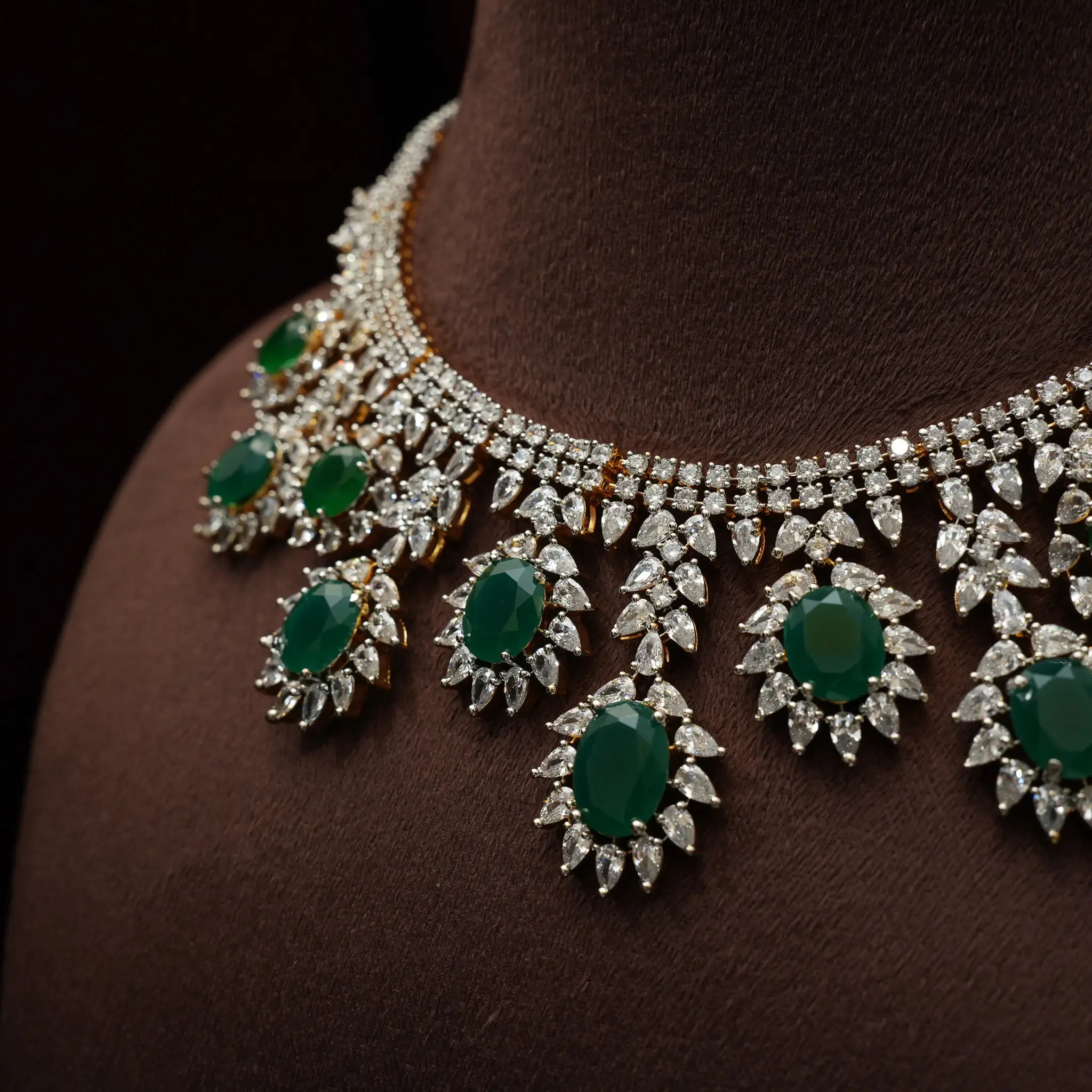 Vasanthi Zircon Necklace