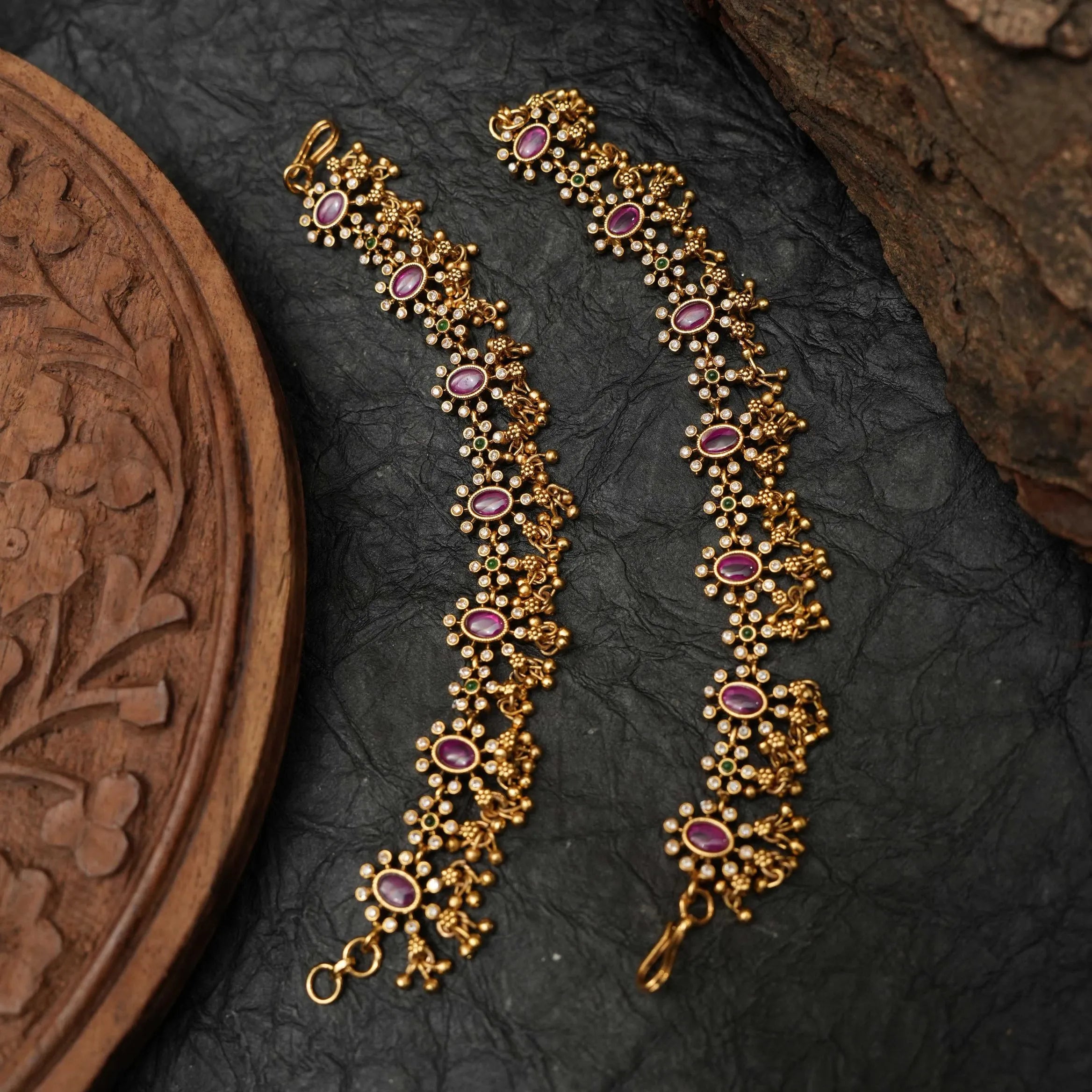 Vashti Antique Ear Chain