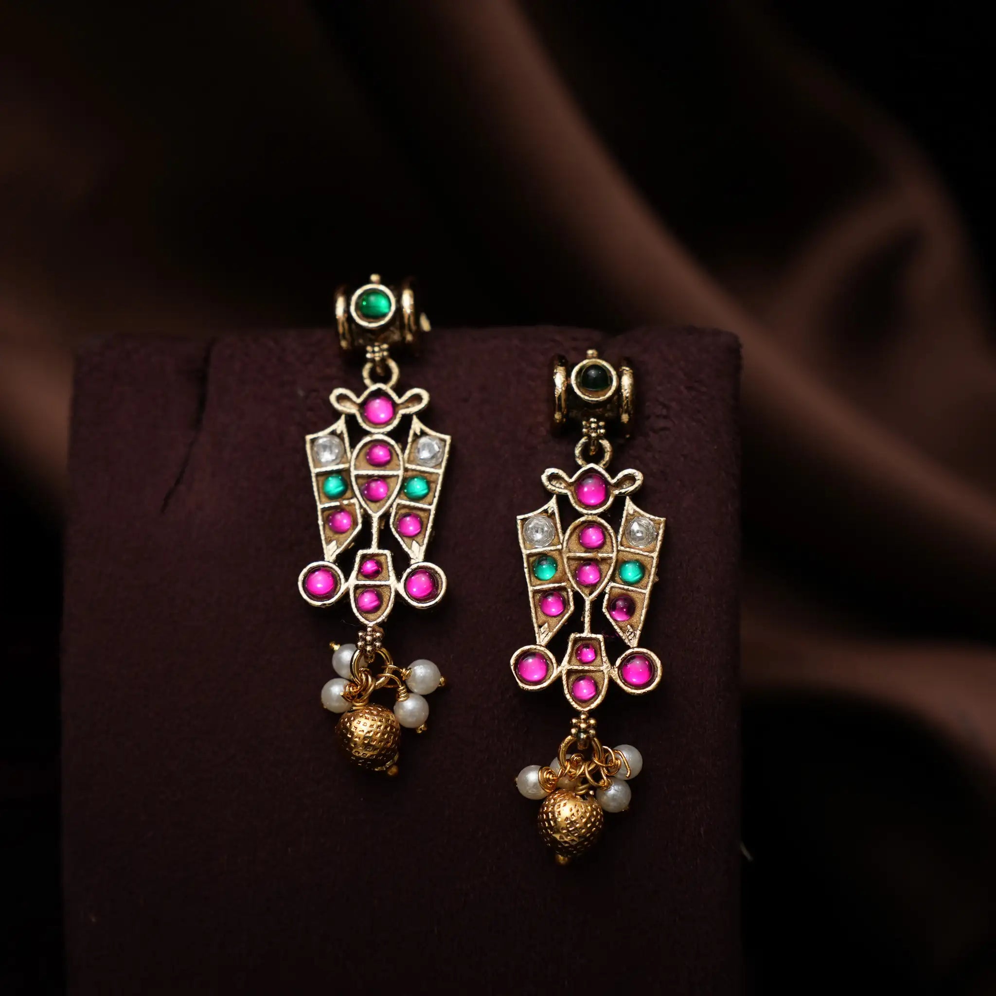 Vasudha Statement Necklace - Long